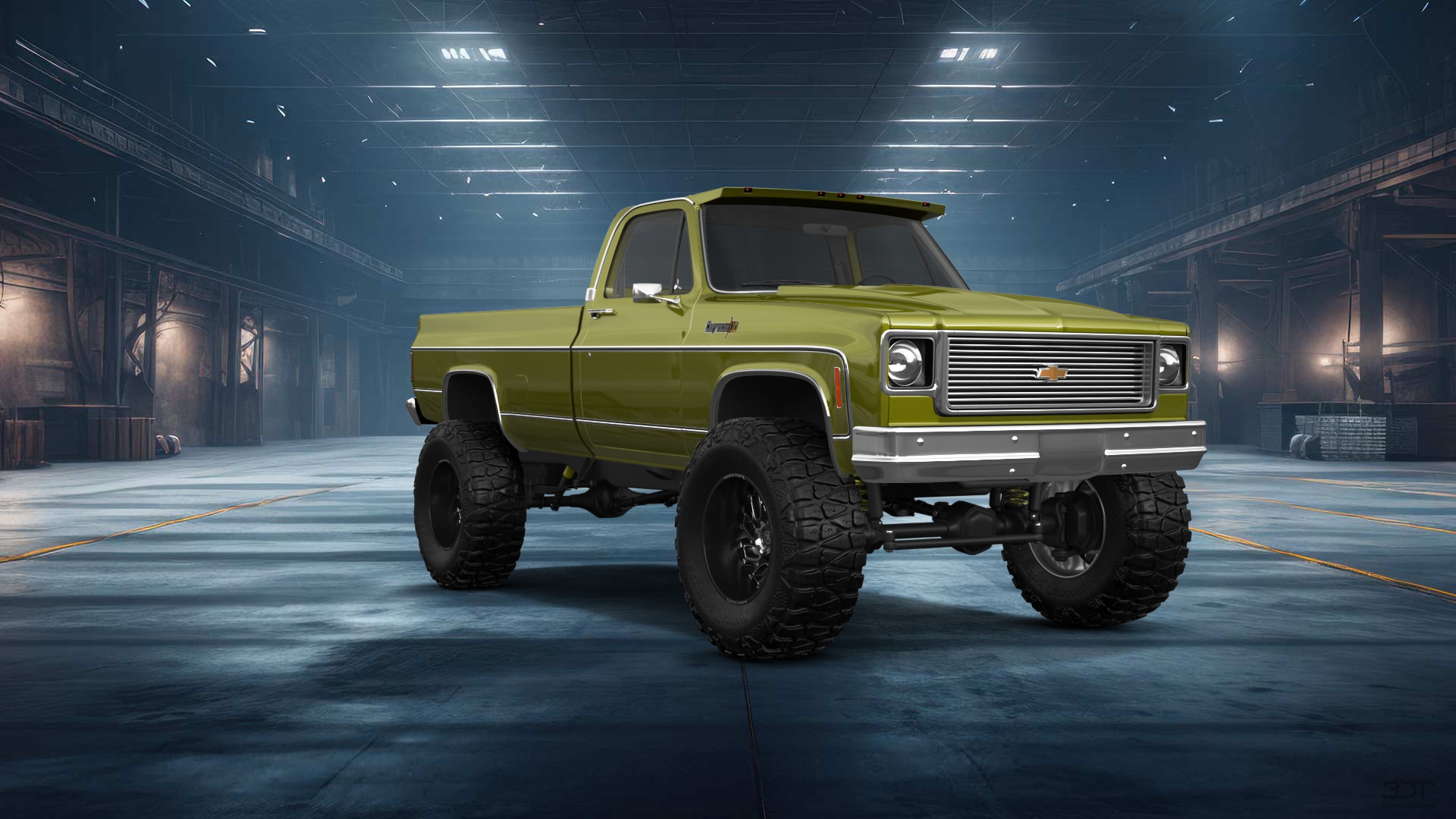 Chevrolet Silverado C-10 2 Door pickup truck 1973