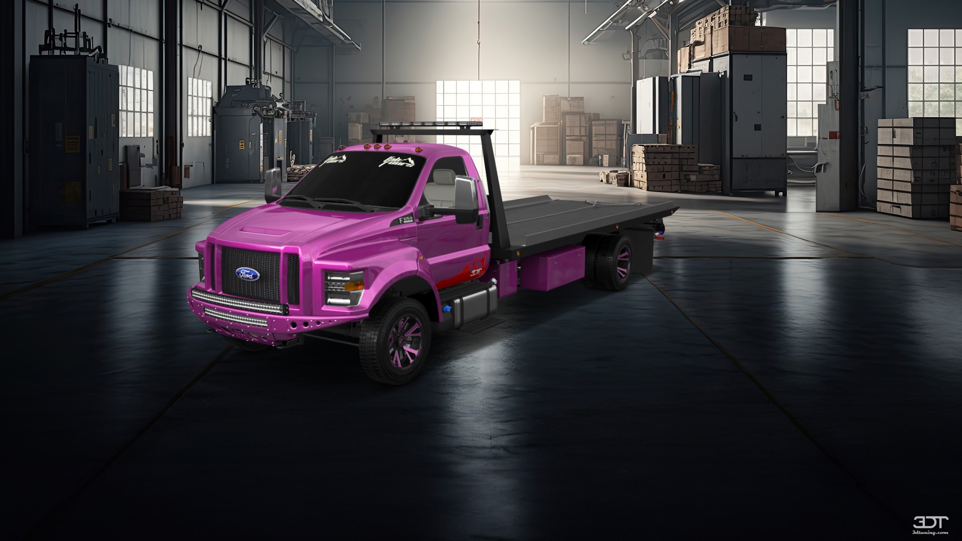 Ford F-650 Tow Truck Pickup 2016 tuning