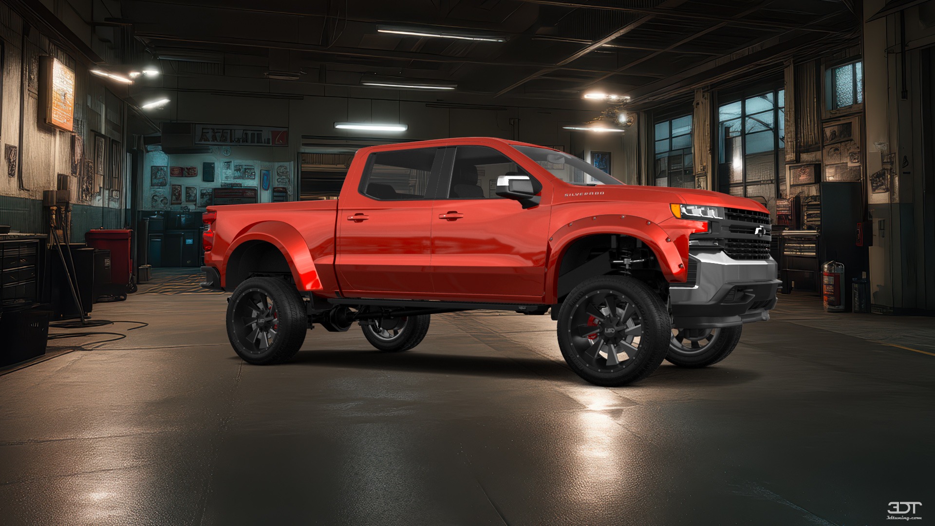 Chevrolet Silverado 1500 4 Door pickup truck 2019 tuning