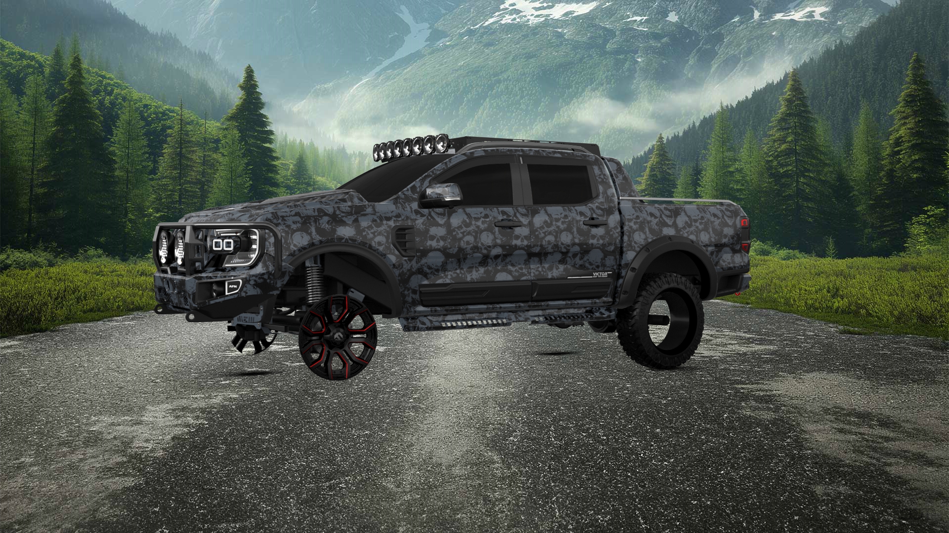 Ford Ranger 4 Door pickup truck 2022