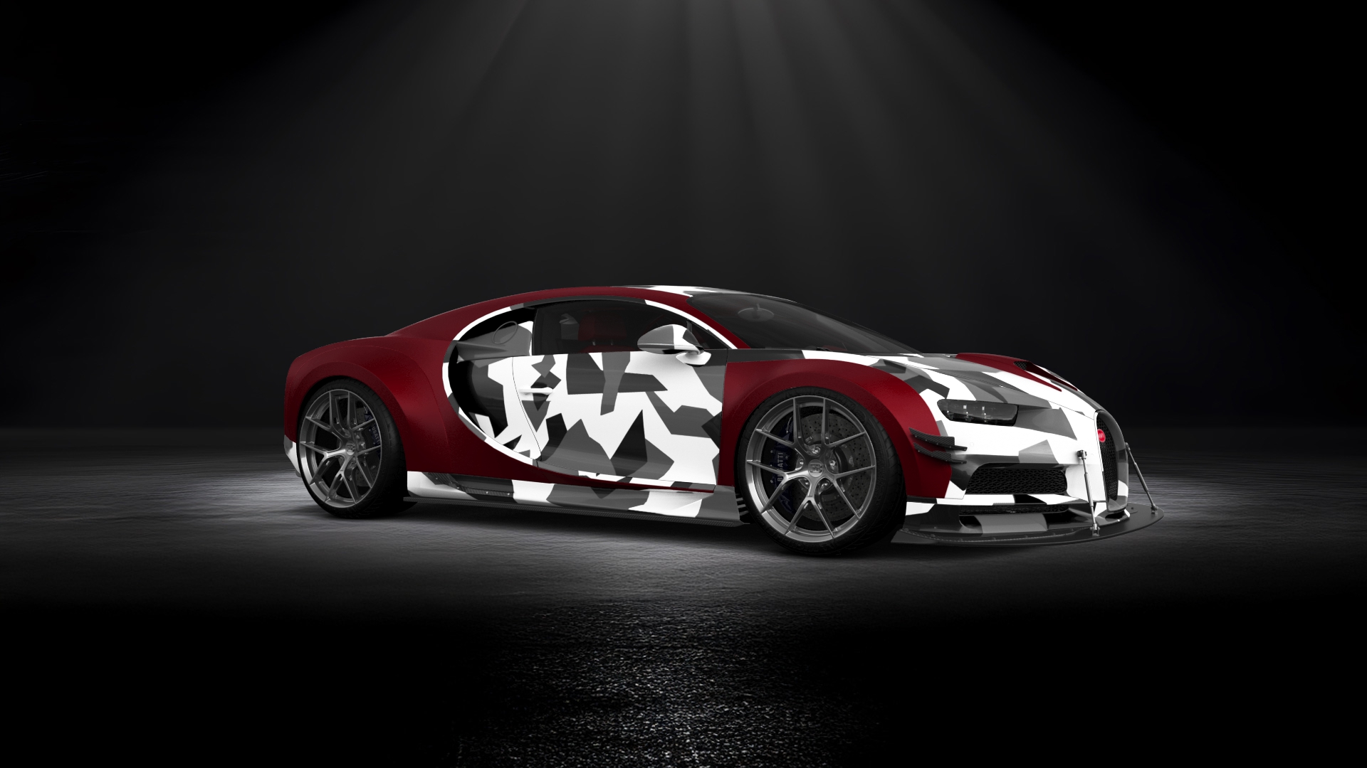 Bugatti Chiron 2 Door Coupe 2016 tuning