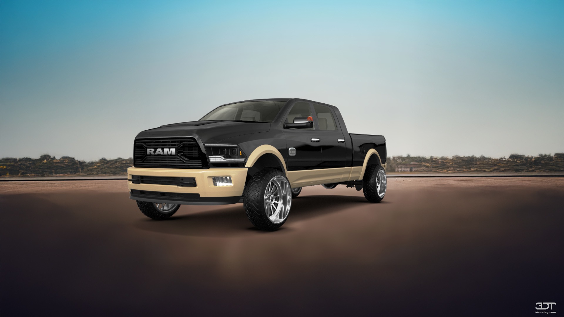 Dodge Ram 2500 Mega Cab 6.4 ft box 4 Door pickup truck 2010 tuning