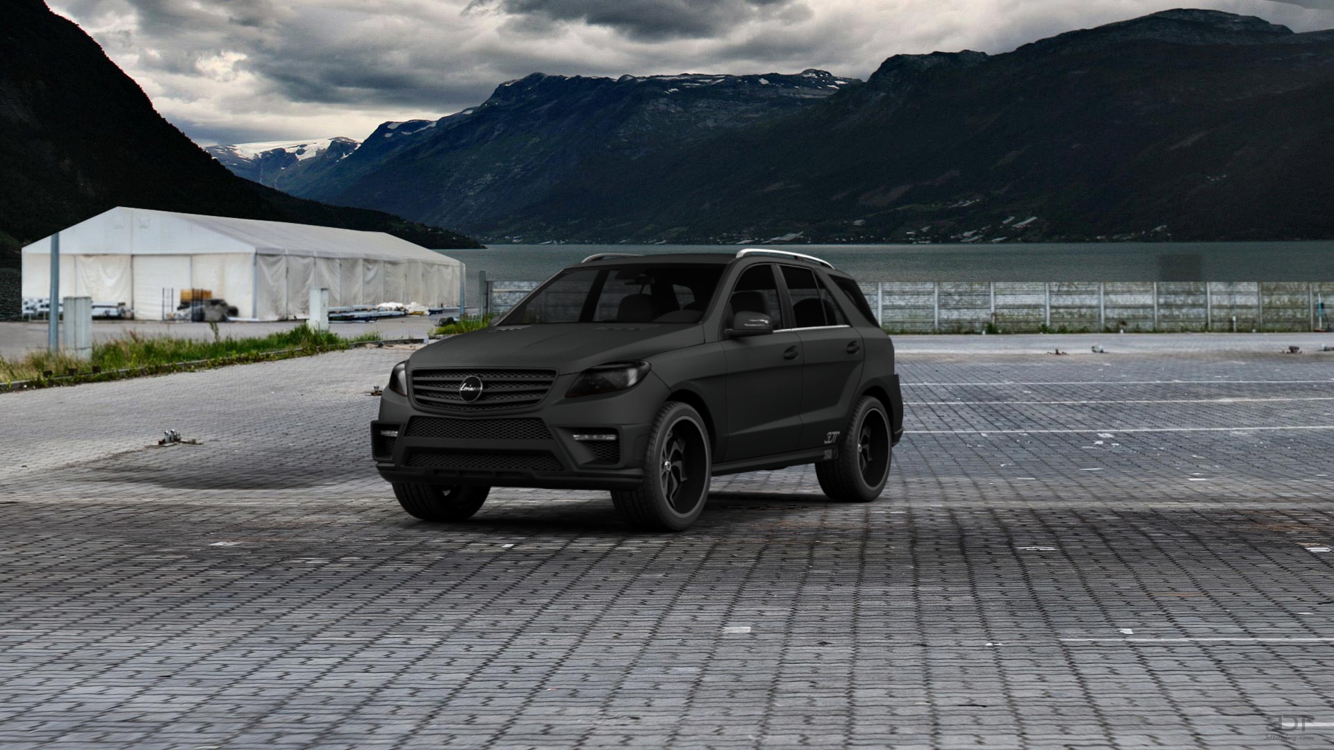 Mercedes ML class SUV 2011 tuning