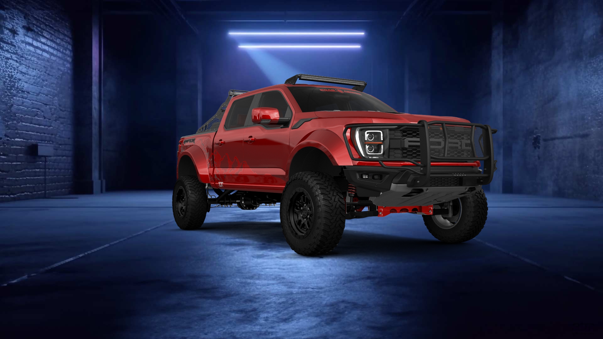 Ford F-150 Raptor 4 Door pickup truck 2021