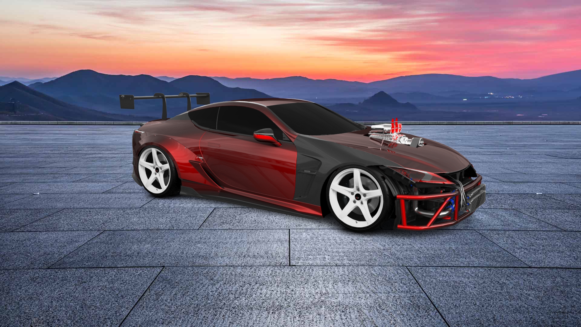 Lexus LC500 2 door fastback coupe 2017