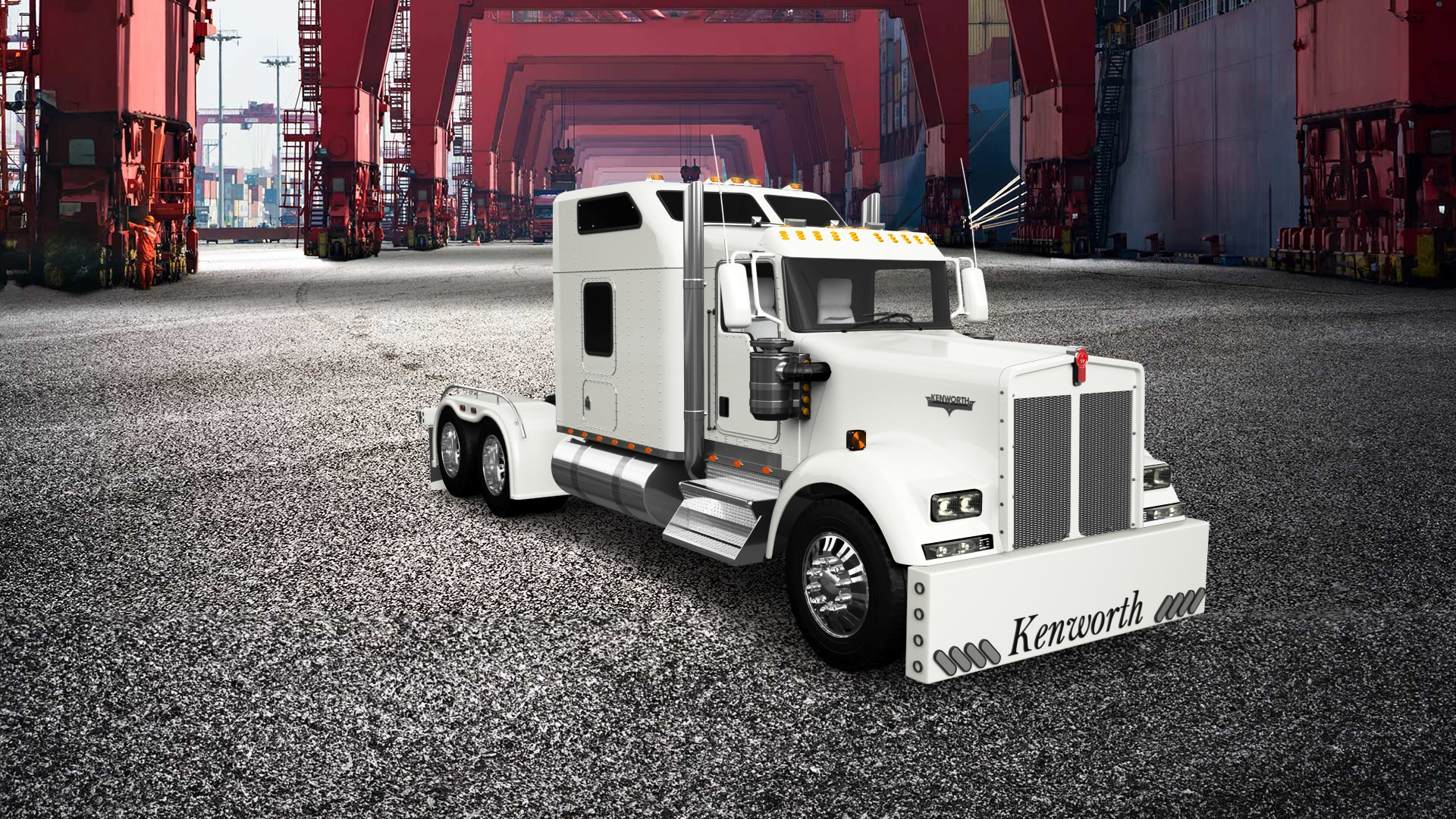 Kenworth W900 Sleeper Cab Truck 2015 tuning