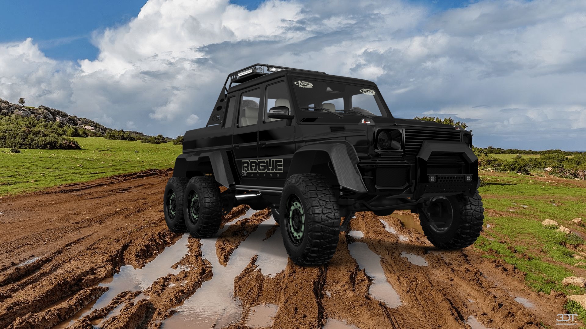 Mercedes G 63 AMG 6x6 4 Door pickup truck 2013