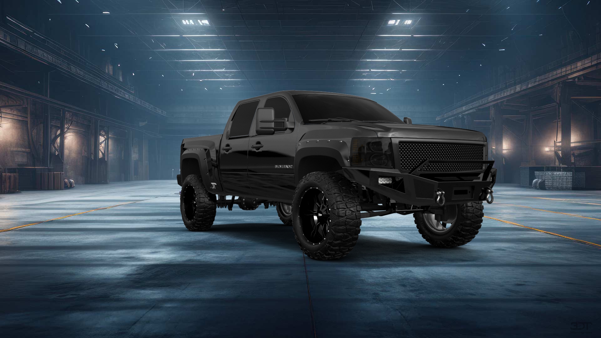 Chevrolet Silverado 1500 Crew Cab 4 Door pickup truck 2007
