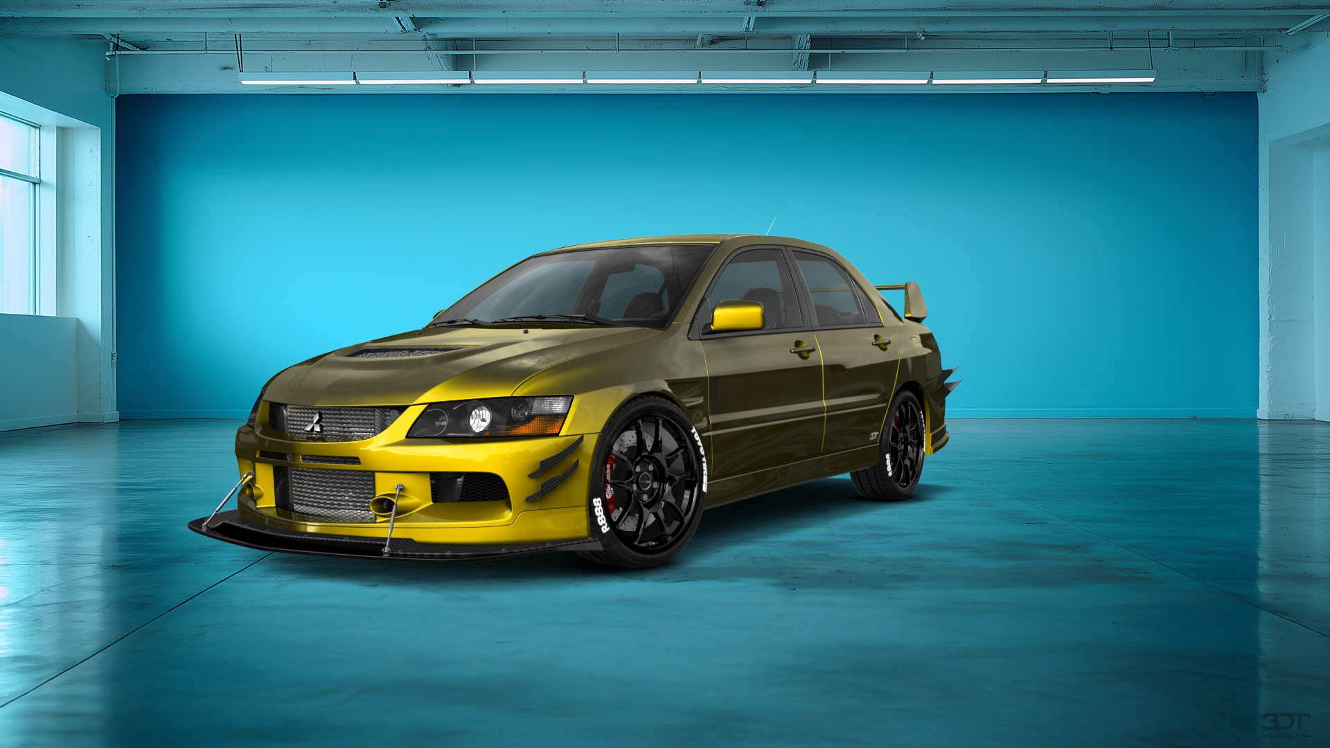 Mitsubishi Lancer Evo IX 4 Door Saloon 2005 tuning