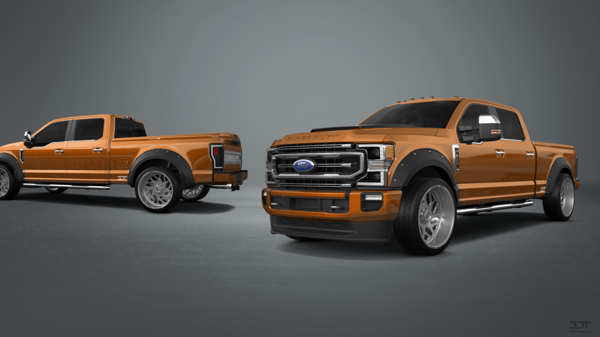 Ford F-250 4 Door pickup truck 2021 tuning