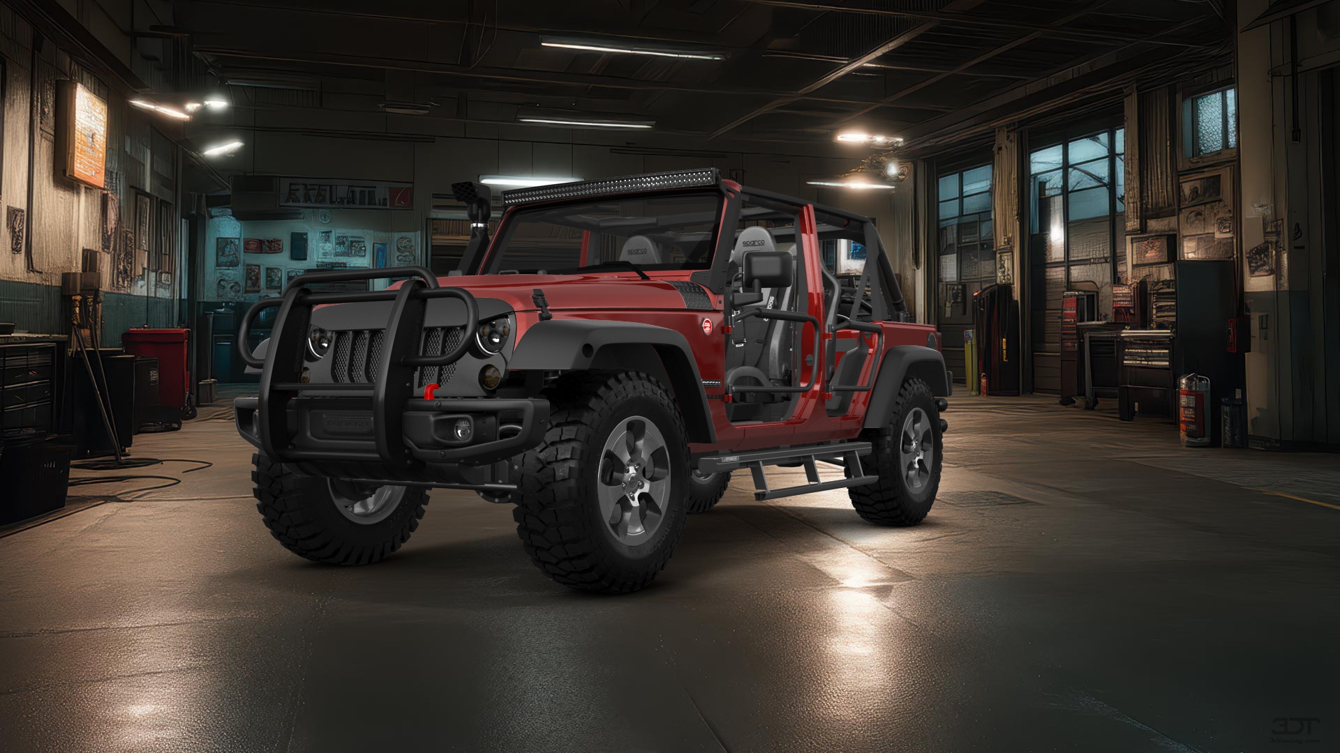 Jeep Wrangler Unlimited JK Rubicon Recon 4 Door SUV 2017 tuning