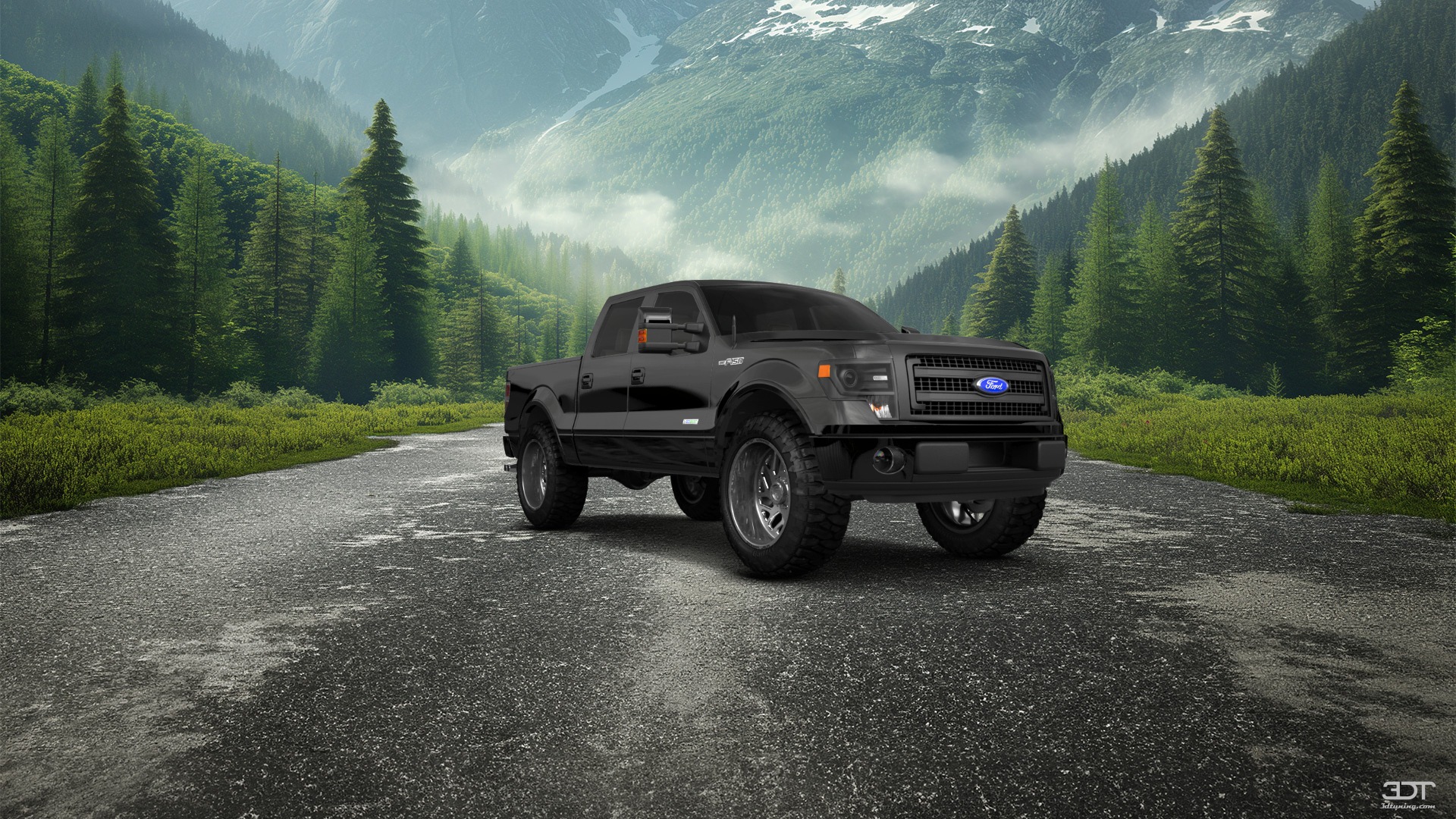 Ford F-150 Crew Cab 4 Door pickup truck 2013