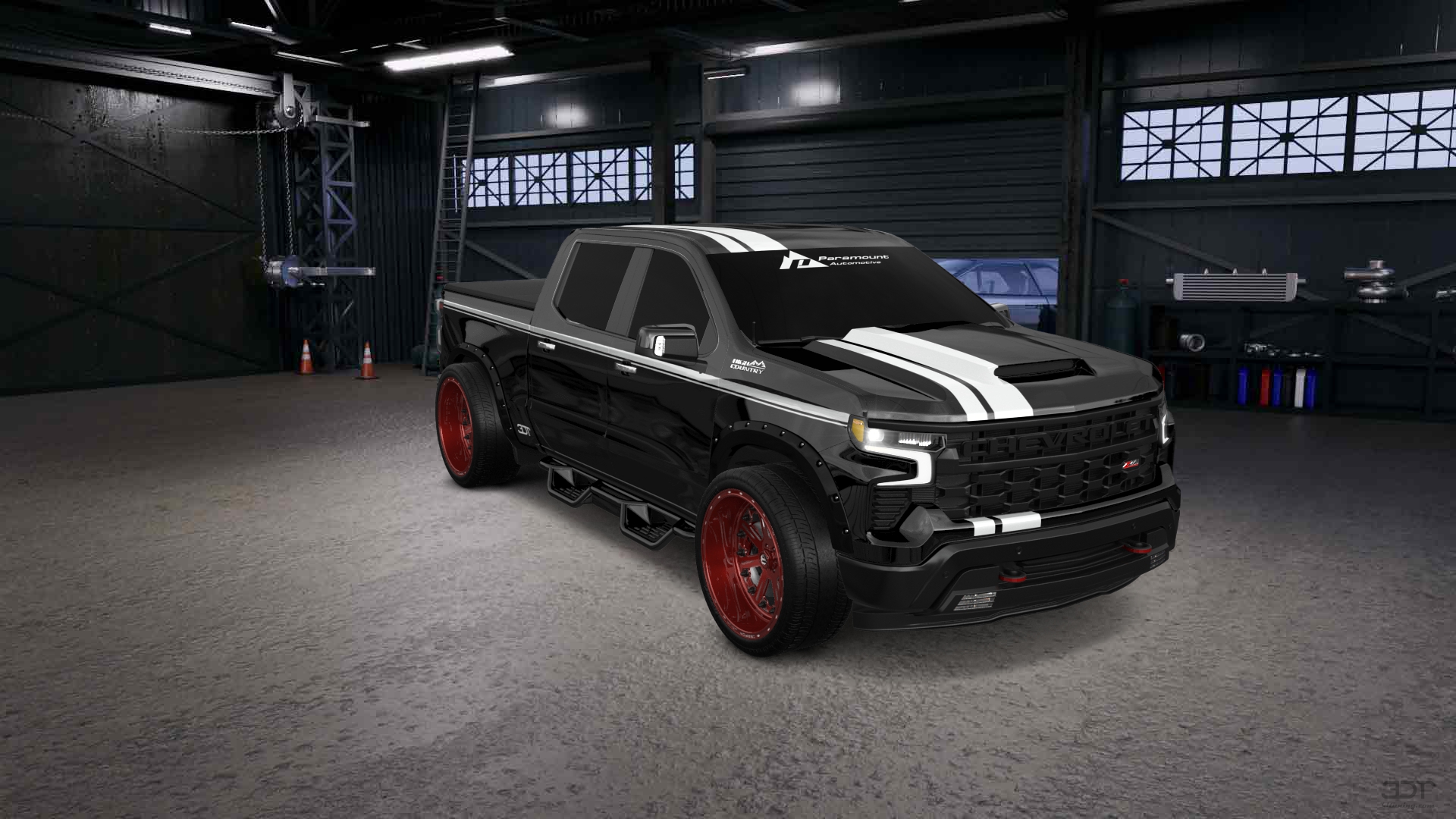 Chevrolet Silverado 1500 Crew Cab 5.8 ft box 4 Door pickup truck 2023 Images