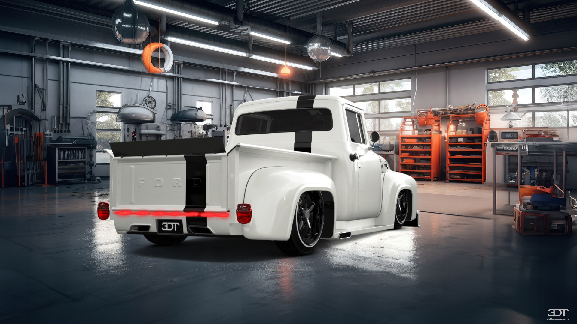 Ford F-100 2 Door truck 1956 Images