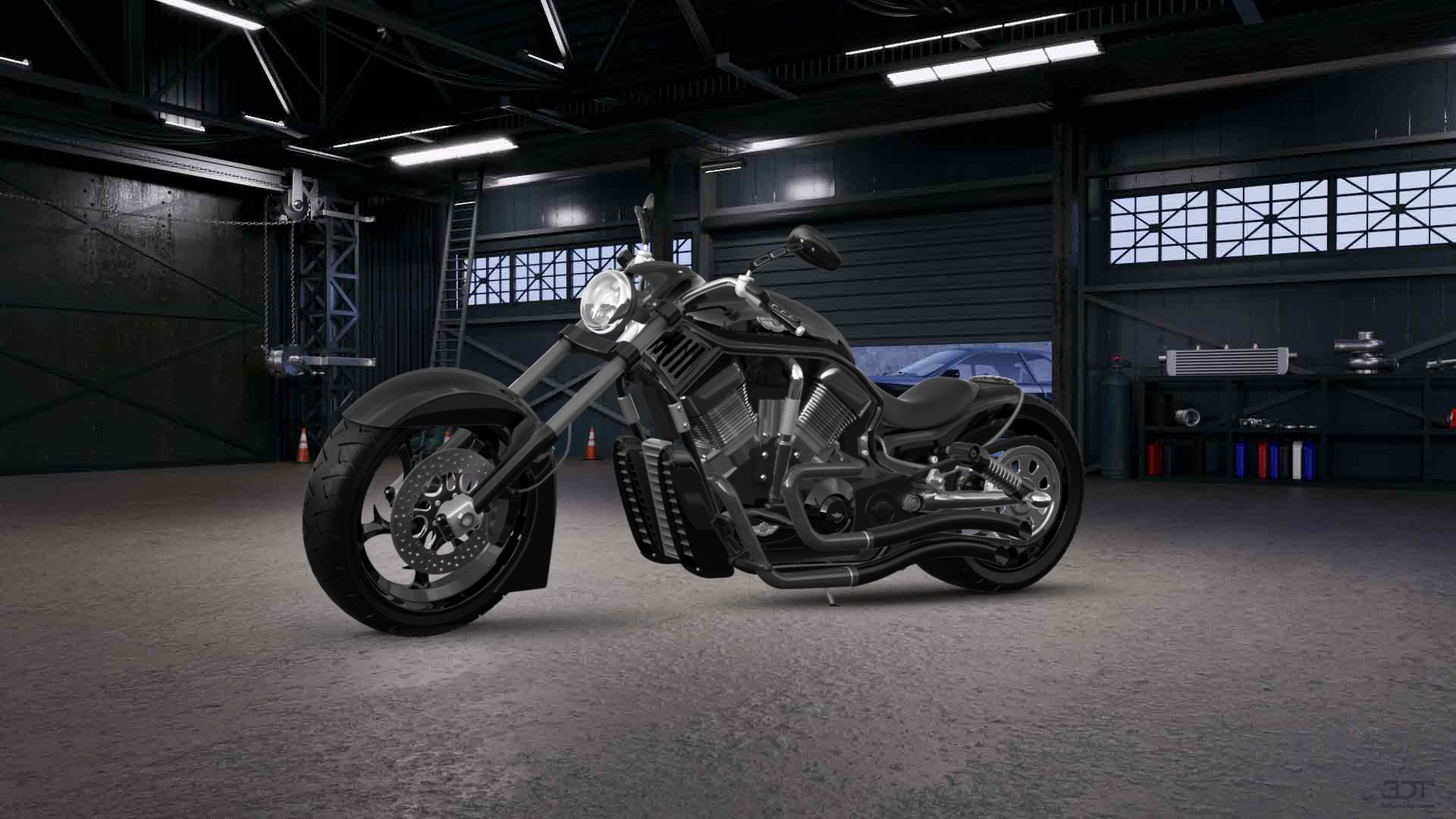 Harley-Davidson Custom Chopper Cruiser 2011