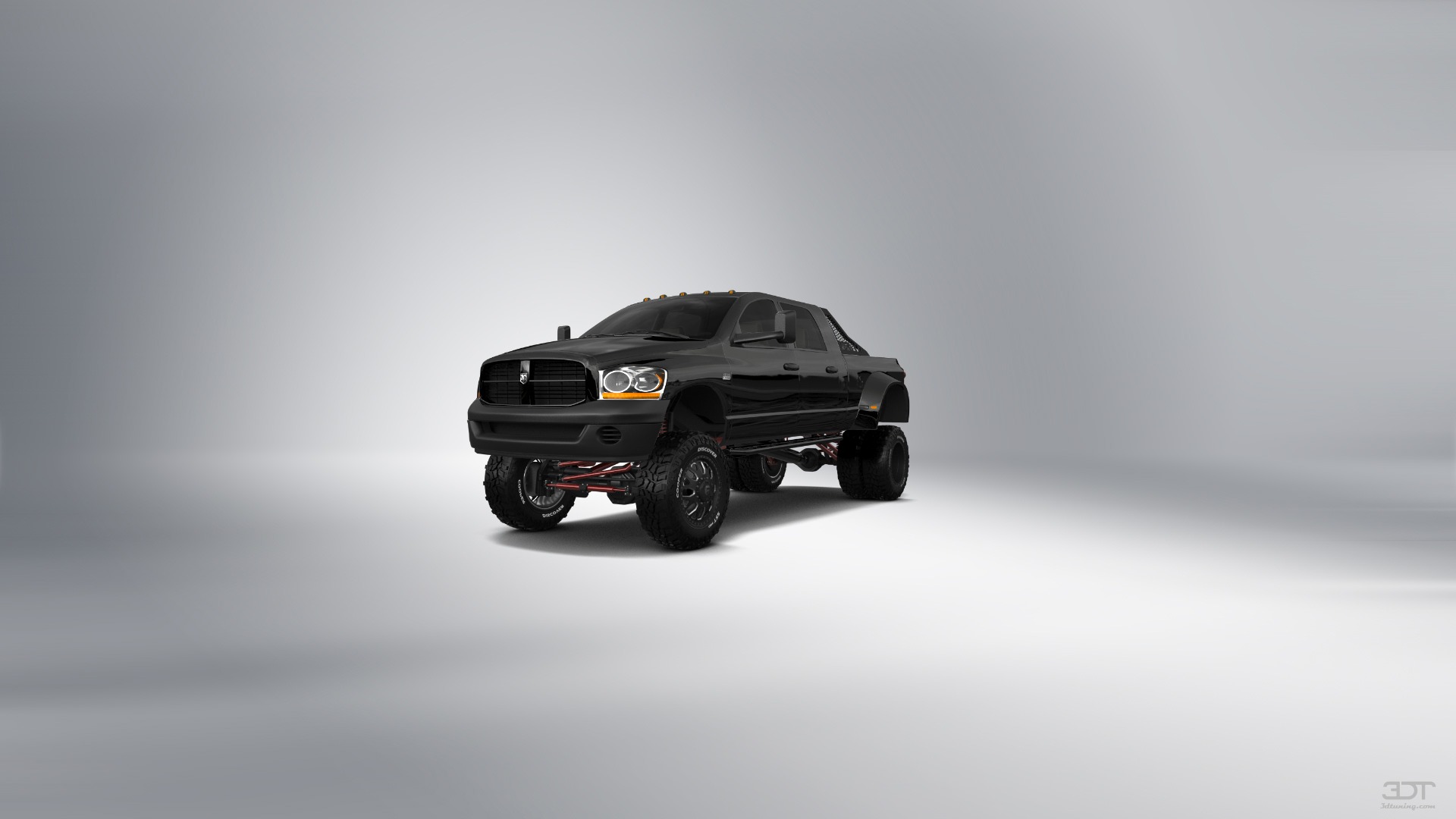 Dodge Ram 3500 Dually 4 Door pickup truck 2007