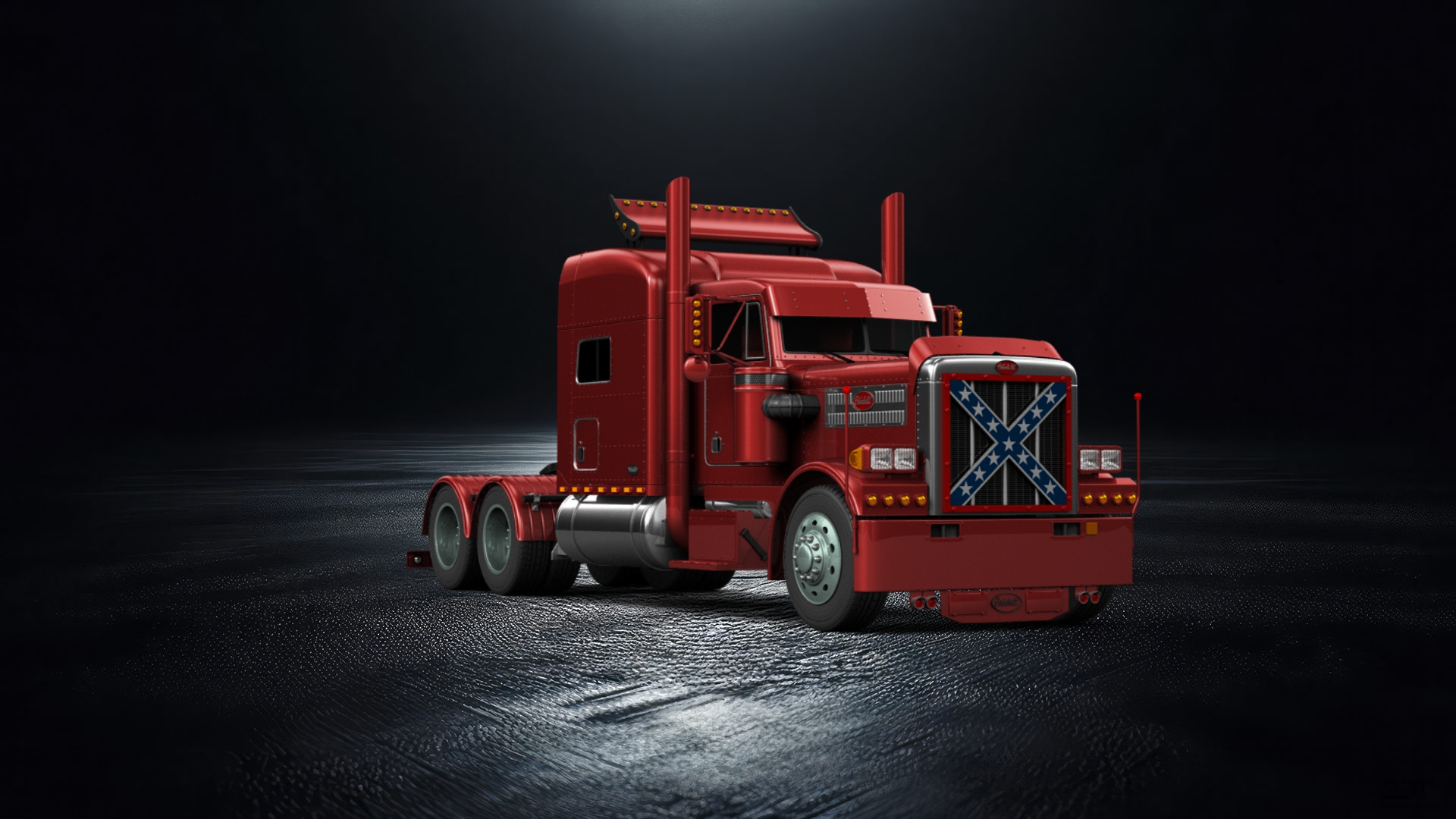Peterbilt 359 Truck 1987