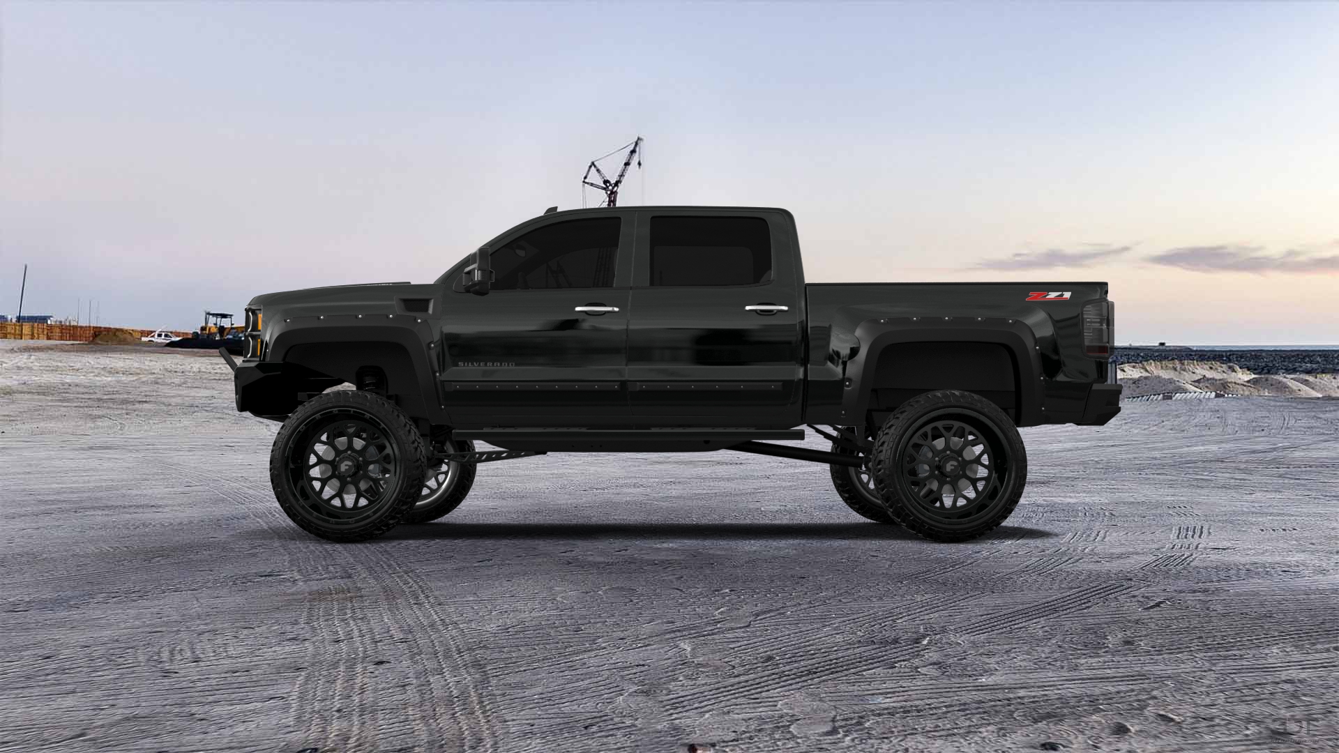 Chevrolet Silverado 1500 4 Door pickup truck 2014 tuning