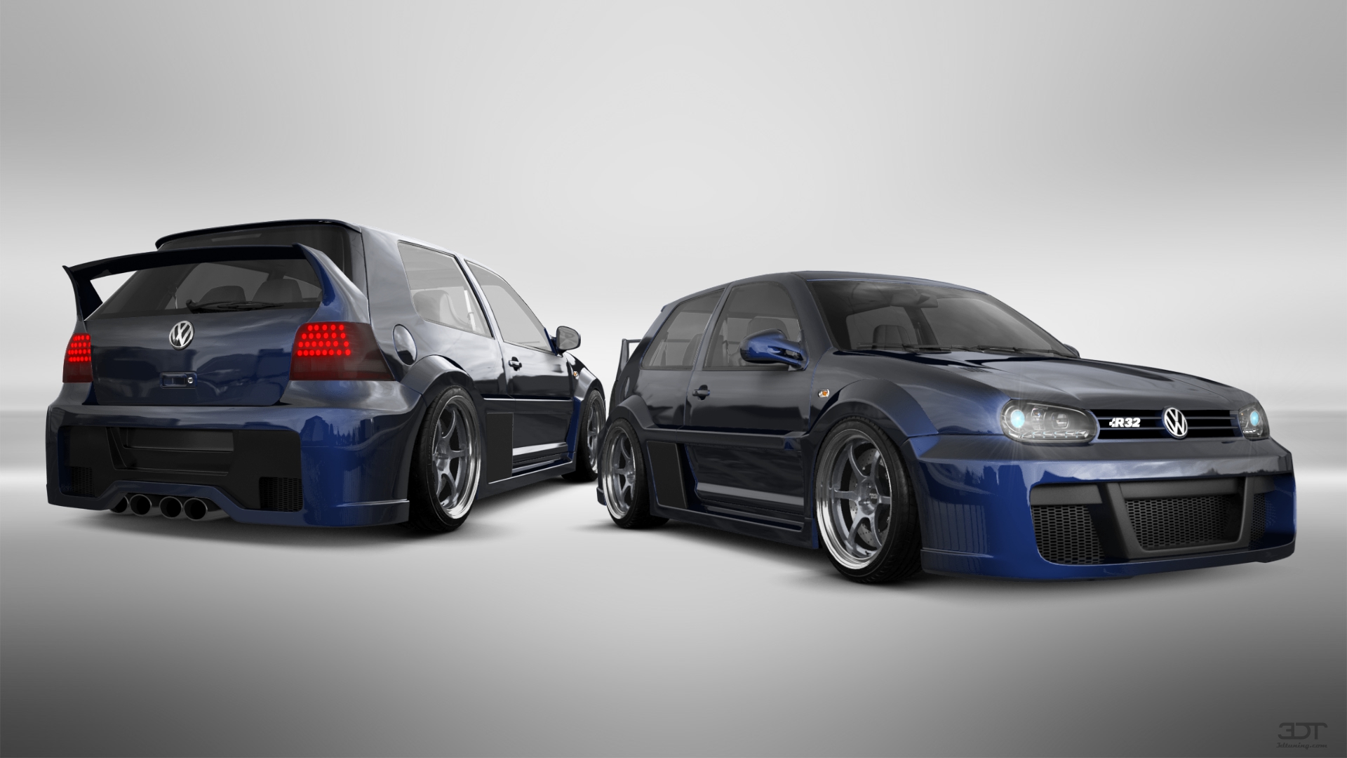 Volkswagen Golf 4 (mk4) 3 Door Hatchback 1997 tuning