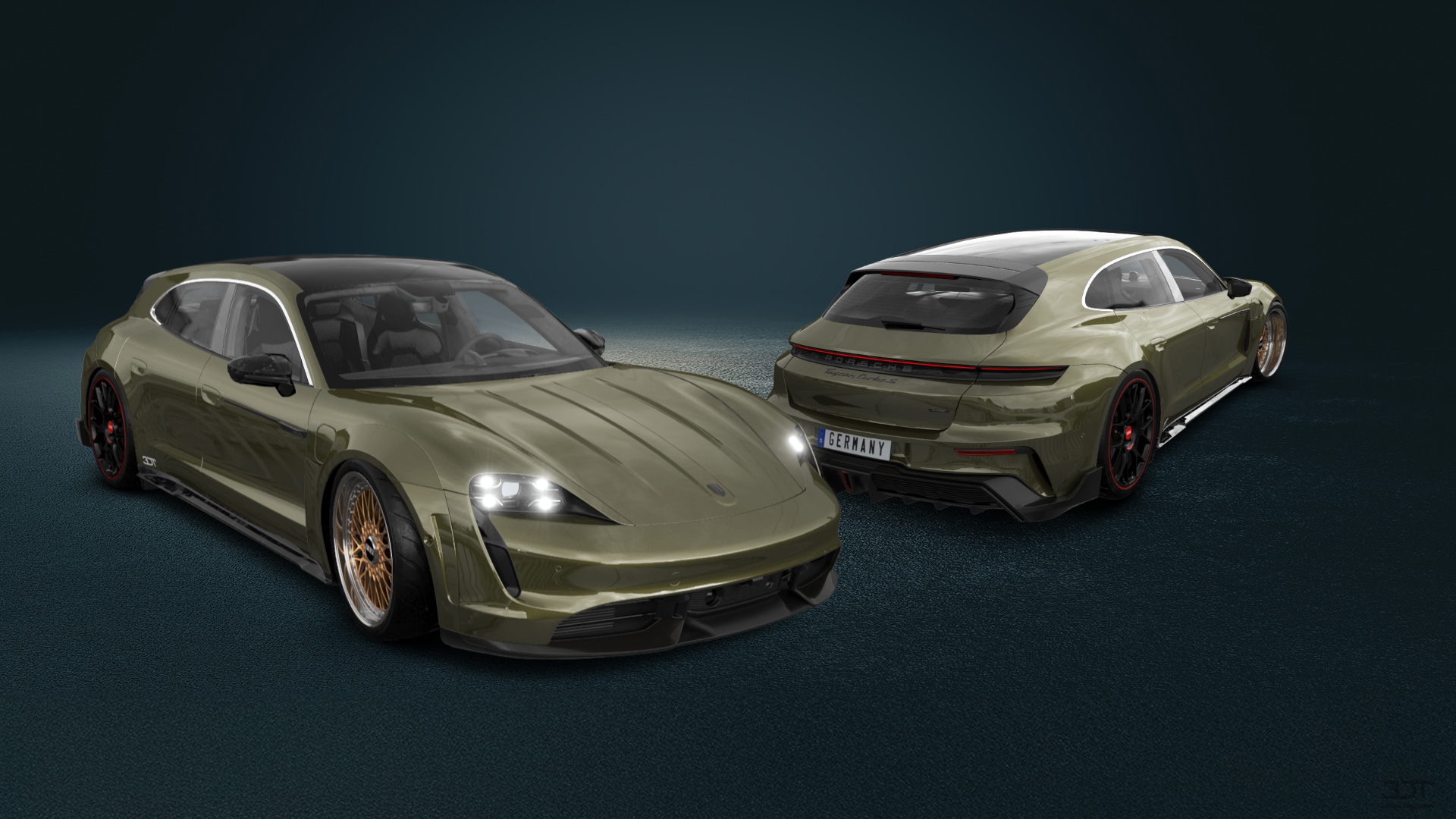 Porsche Taycan Sport Turismo Shooting Brake 2019