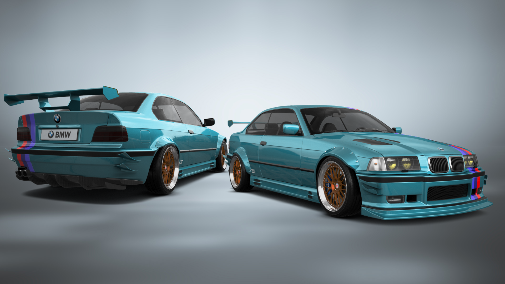 BMW 3 Series 2 Door Coupe 1993 tuning