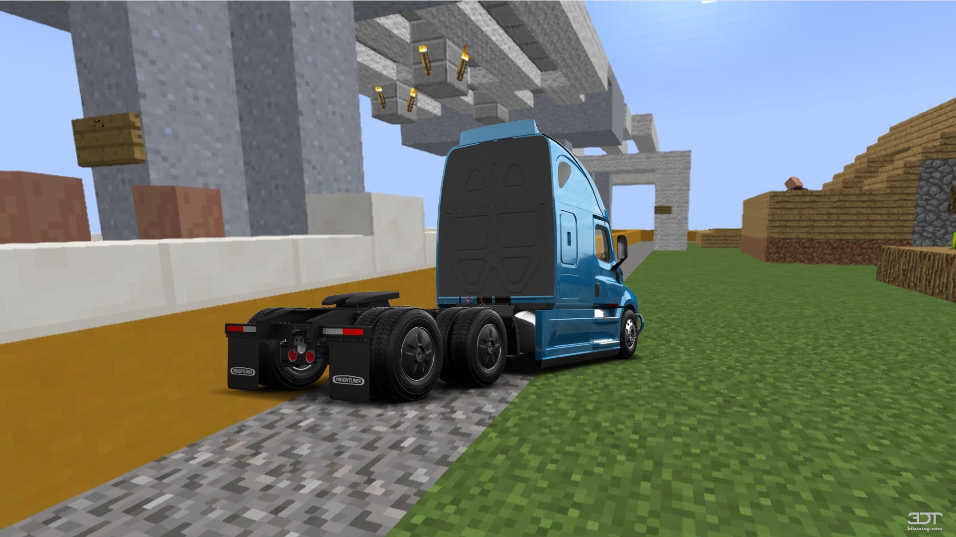 Freightliner Cascadia Sleeper Cab Truck 2018 tuning