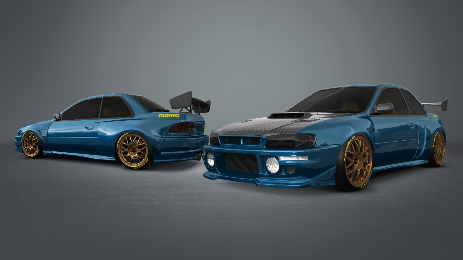 Subaru Impreza WRX STI 22B 2 Door Coupe 2000