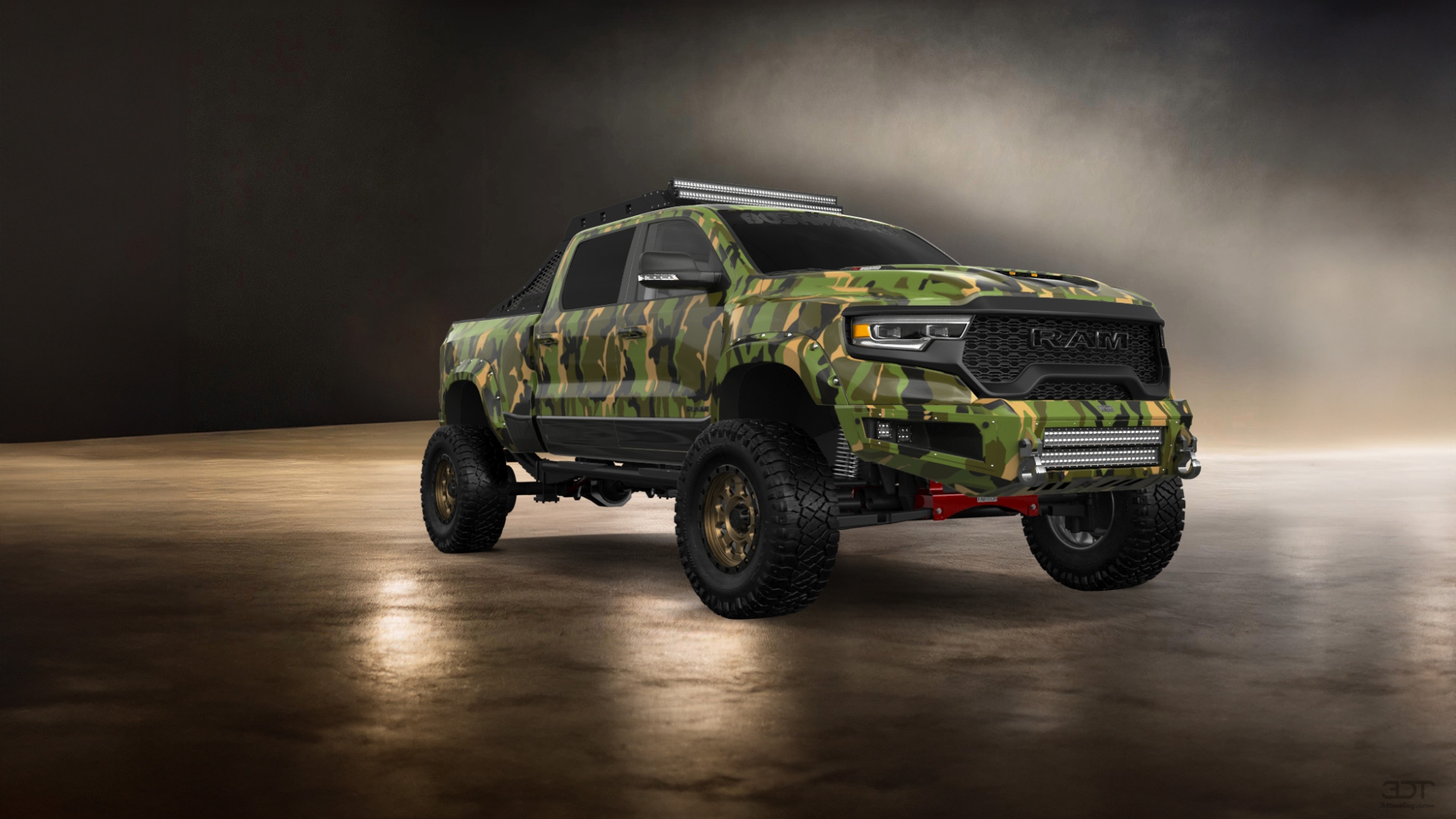 Dodge Ram 1500 TRX 4 Door pickup truck 2021 tuning