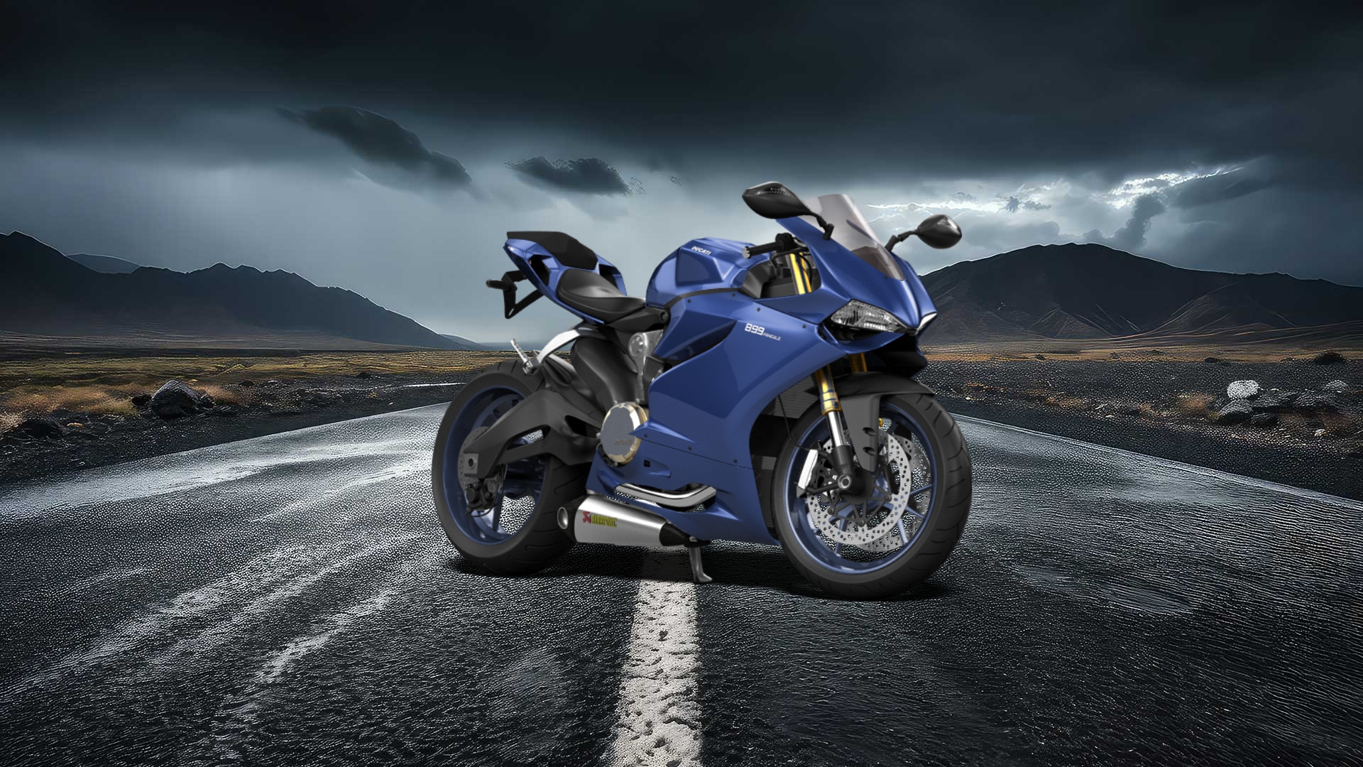 Ducati 899 Panigale Sport Bike 2015