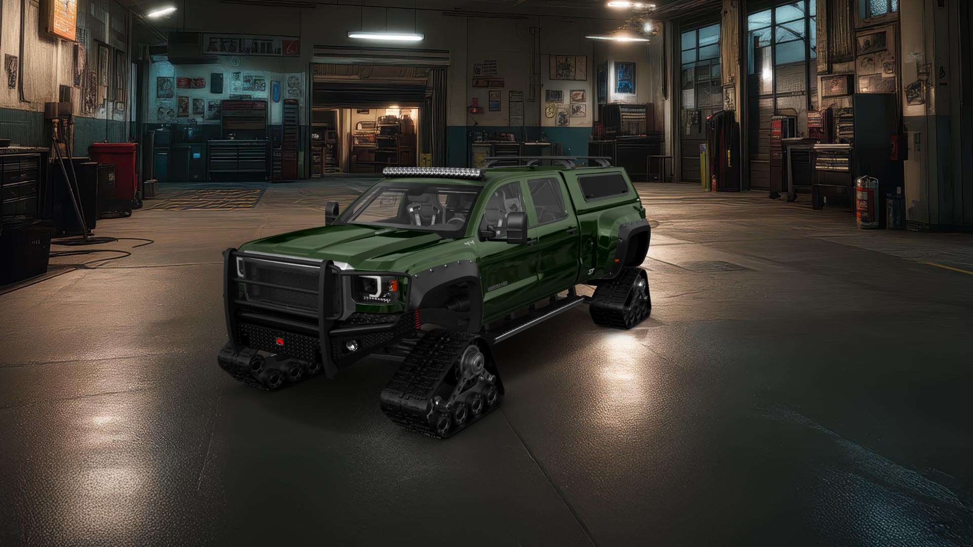 GMC Sierra 3500 HD Crew Cab 4 Door pickup truck 2015 tuning