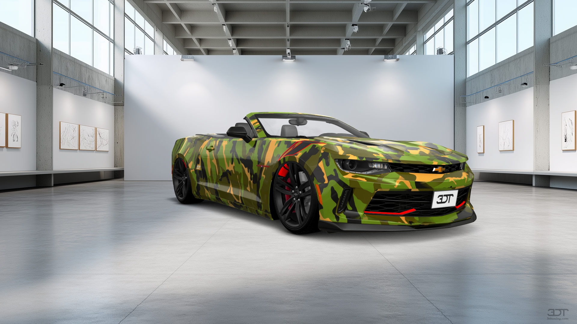 Chevrolet Camaro 2 Door Convertible 2016 tuning