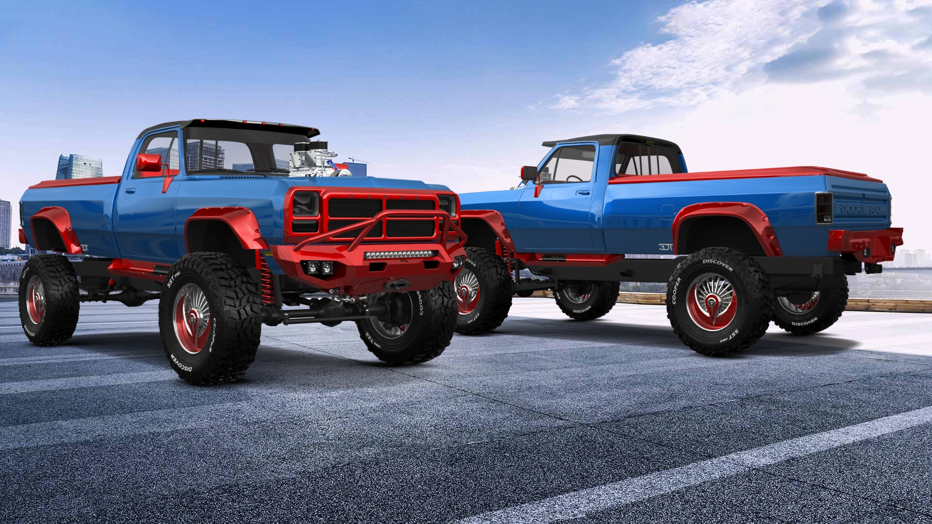 Dodge Ram 2 Door pickup truck 1991