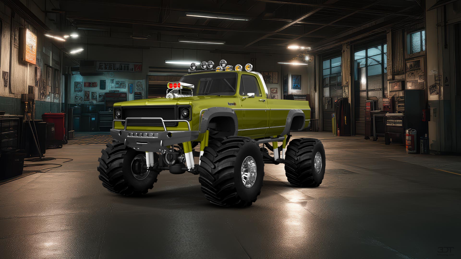 Chevrolet Silverado C-10 2 Door pickup truck 1973 tuning