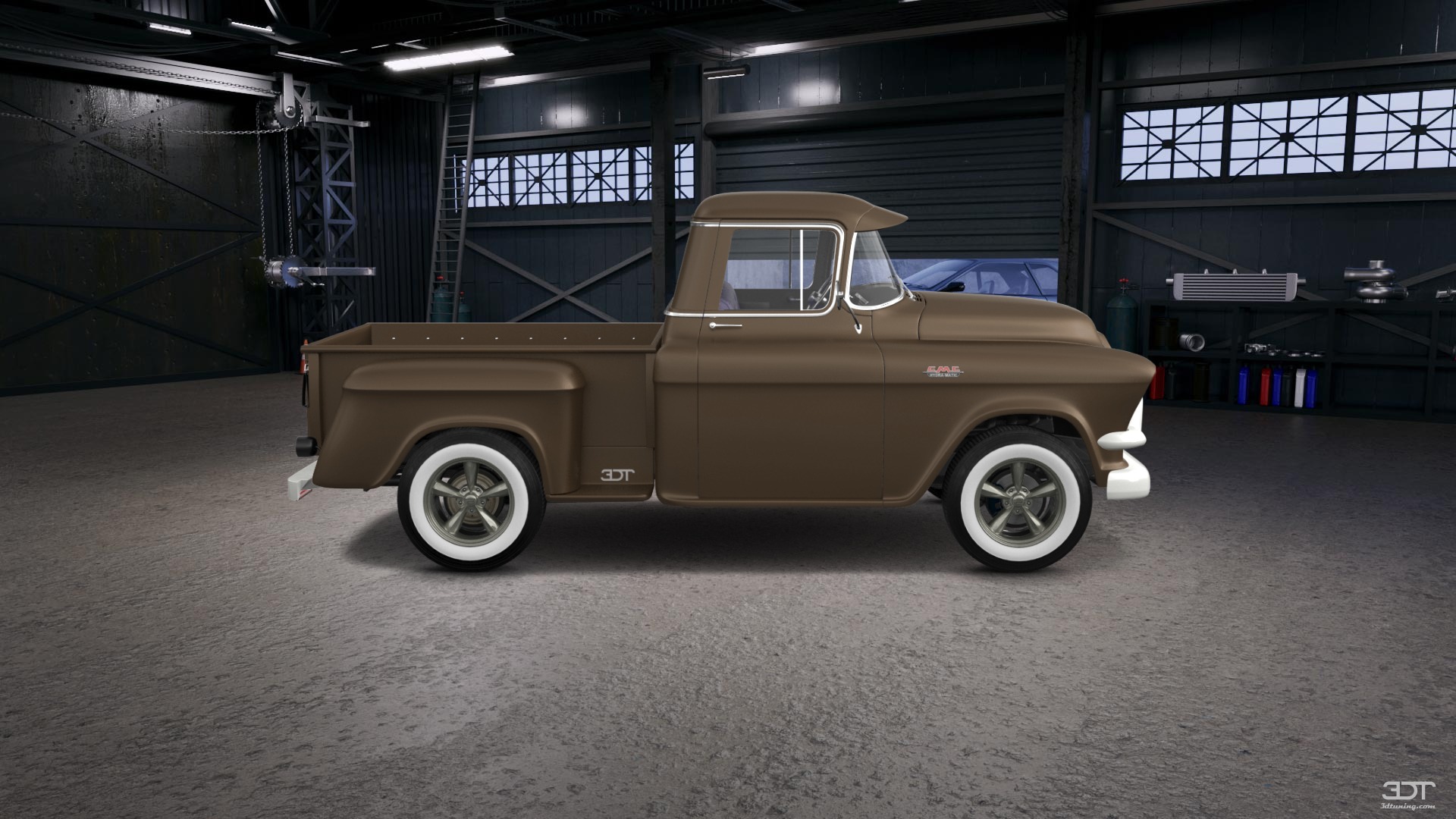 GMC 100 Stepside 2 Door pickup truck 1957 tuning