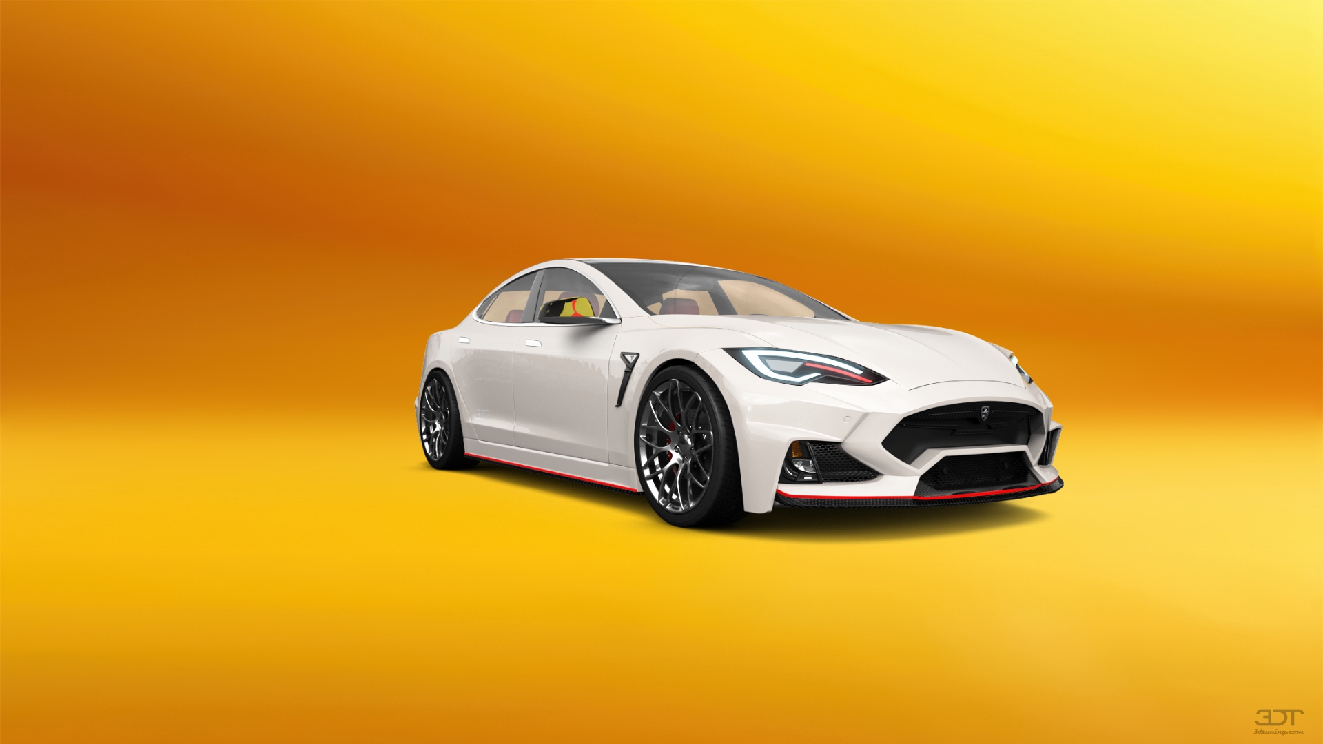 Tesla Model S 5 Door Liftback 2013 tuning