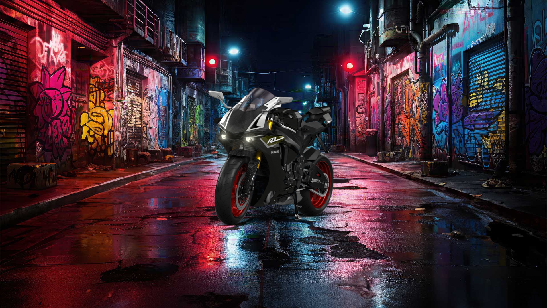 Yamaha YZF R1 Sport Bike 2015 tuning