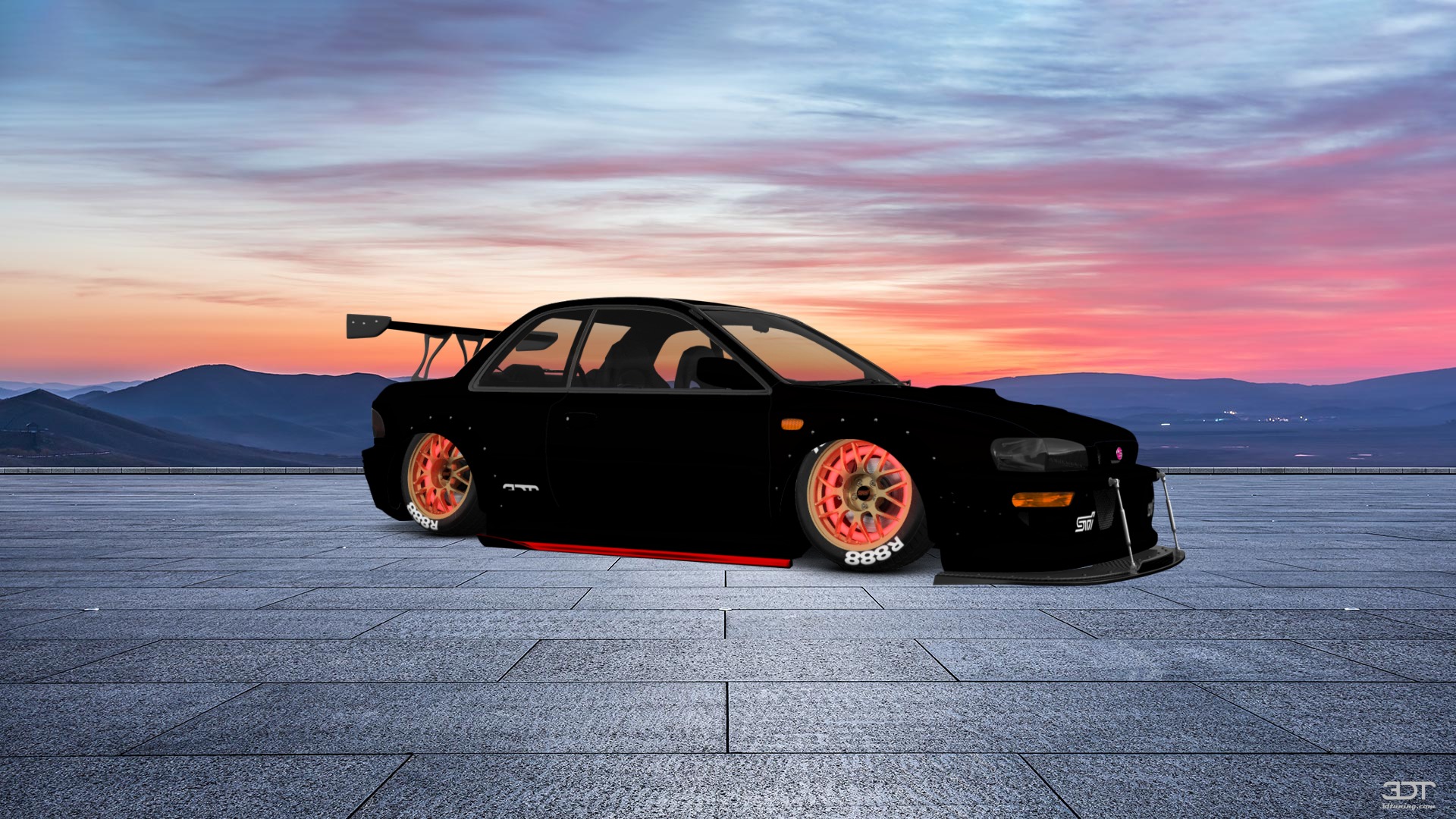Subaru Impreza WRX STI 22B 2 Door Coupe 2000