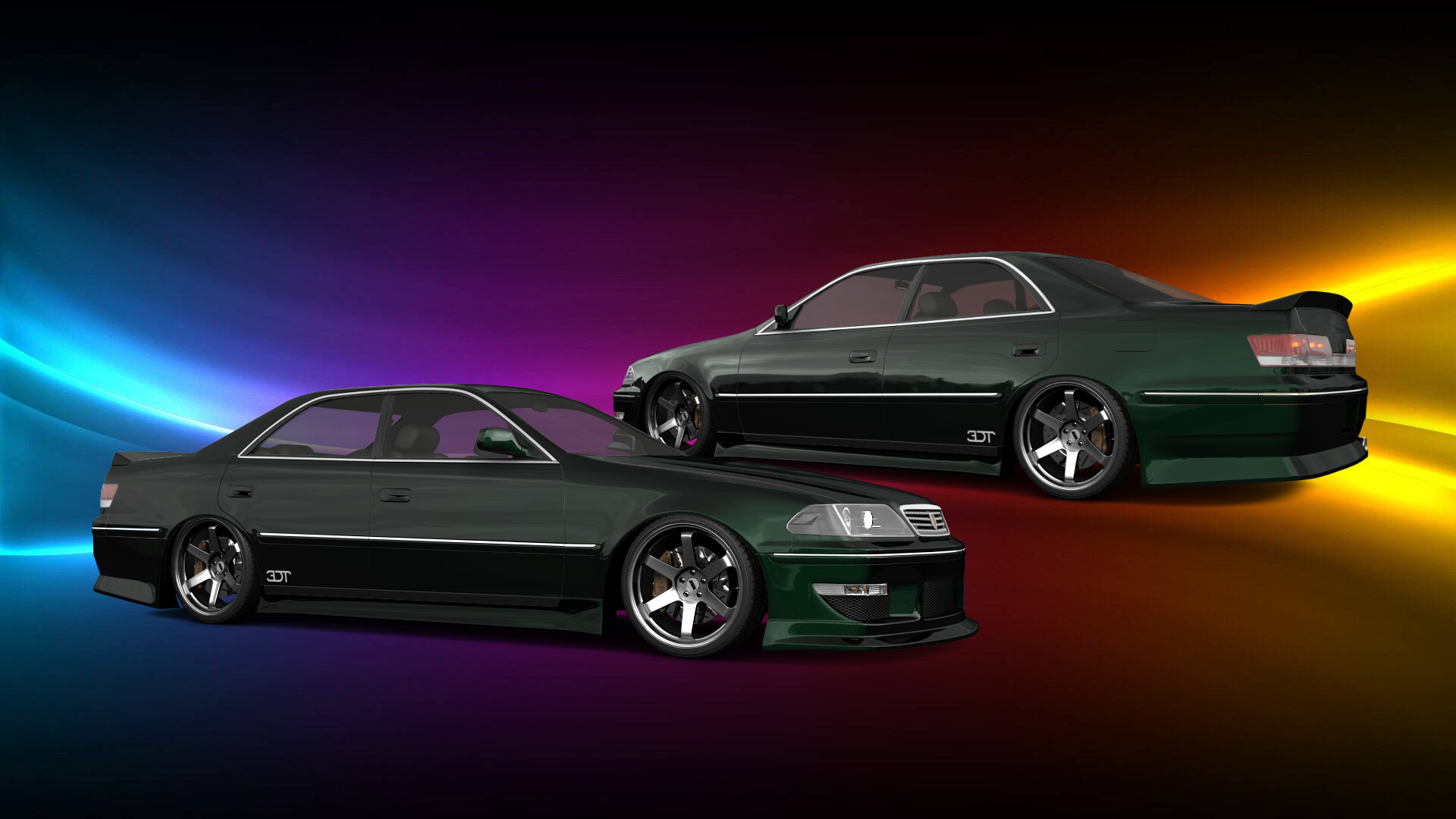 Tuning Toyota Mark II X100 Sedan 1999