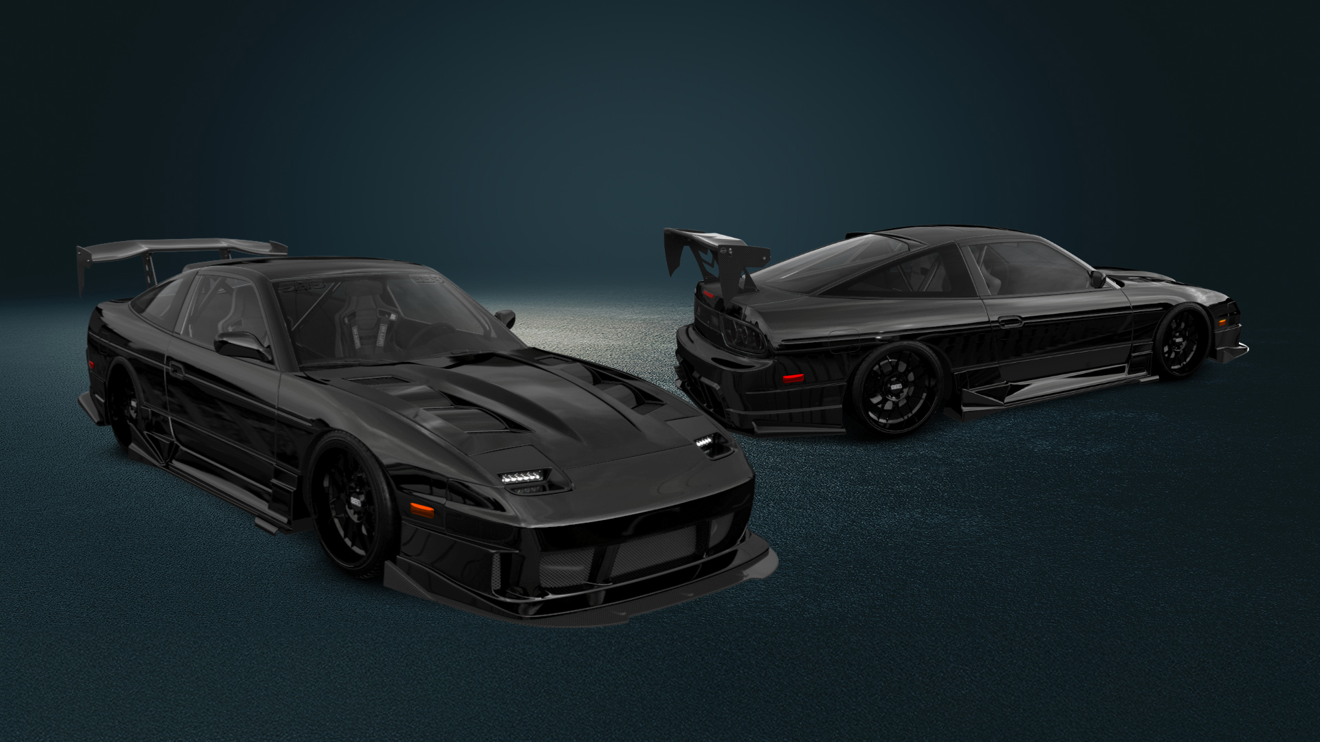Nissan 240SX 3 Door Hatchback 1989 tuning