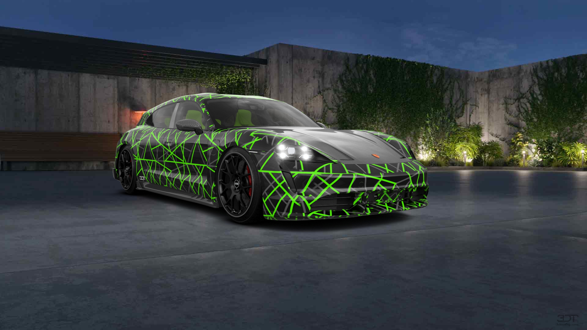 Porsche Taycan Sport Turismo Shooting Brake 2019 tuning