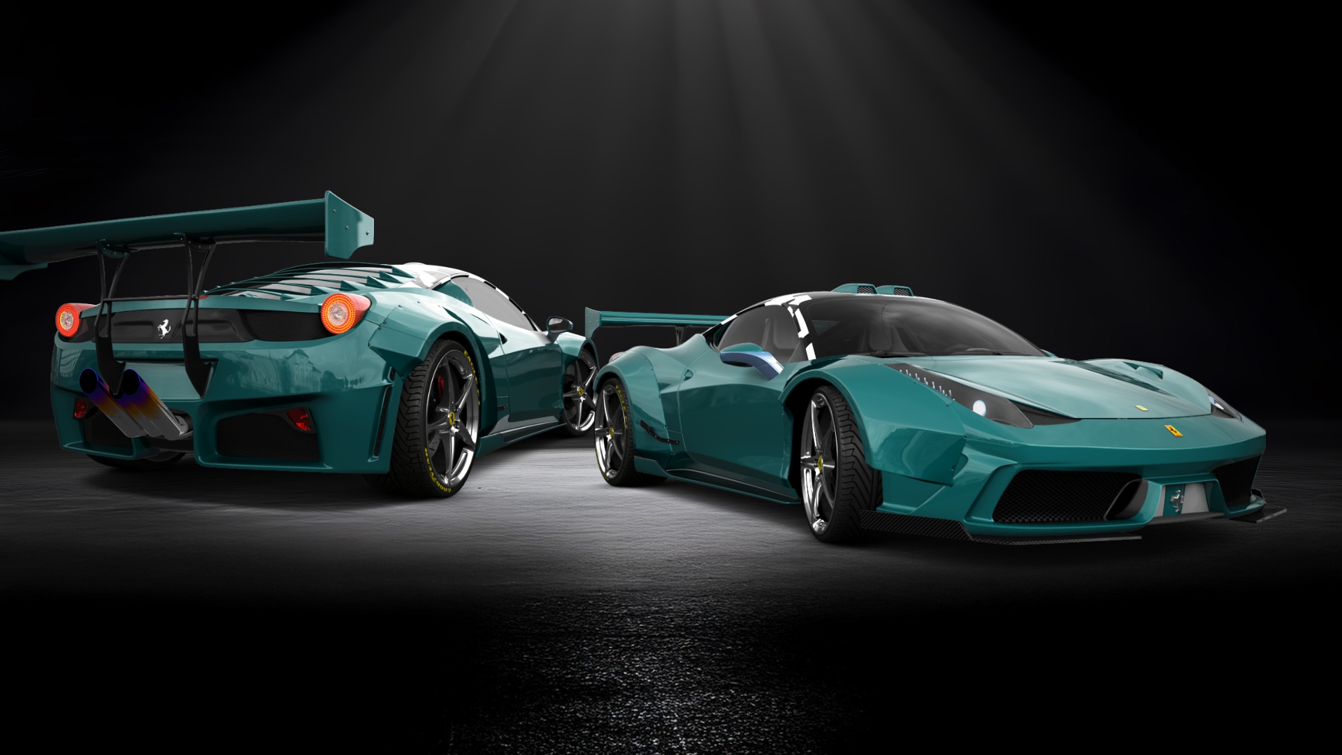 Ferrari 458 Italia 2 door spider 2010 tuning