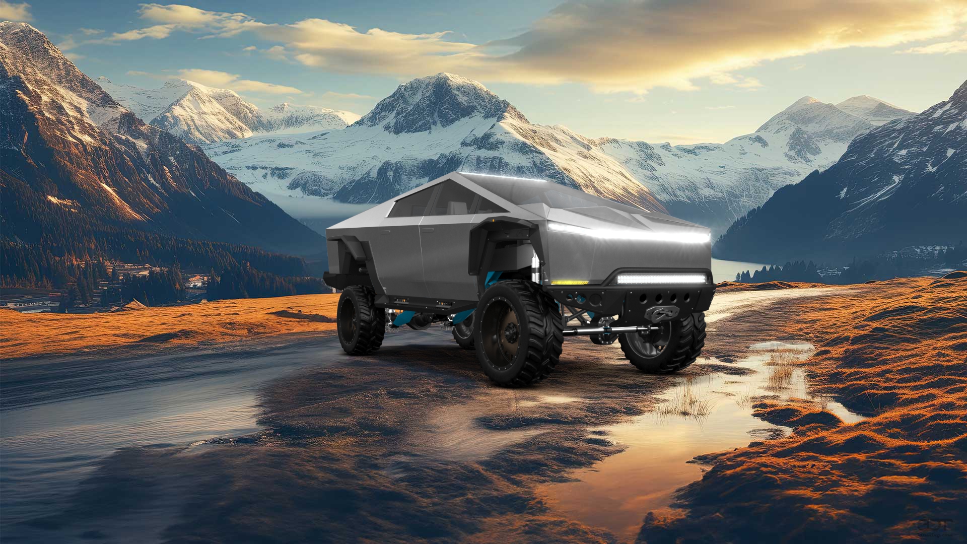 Tesla Cybertruck Truck 2021 tuning