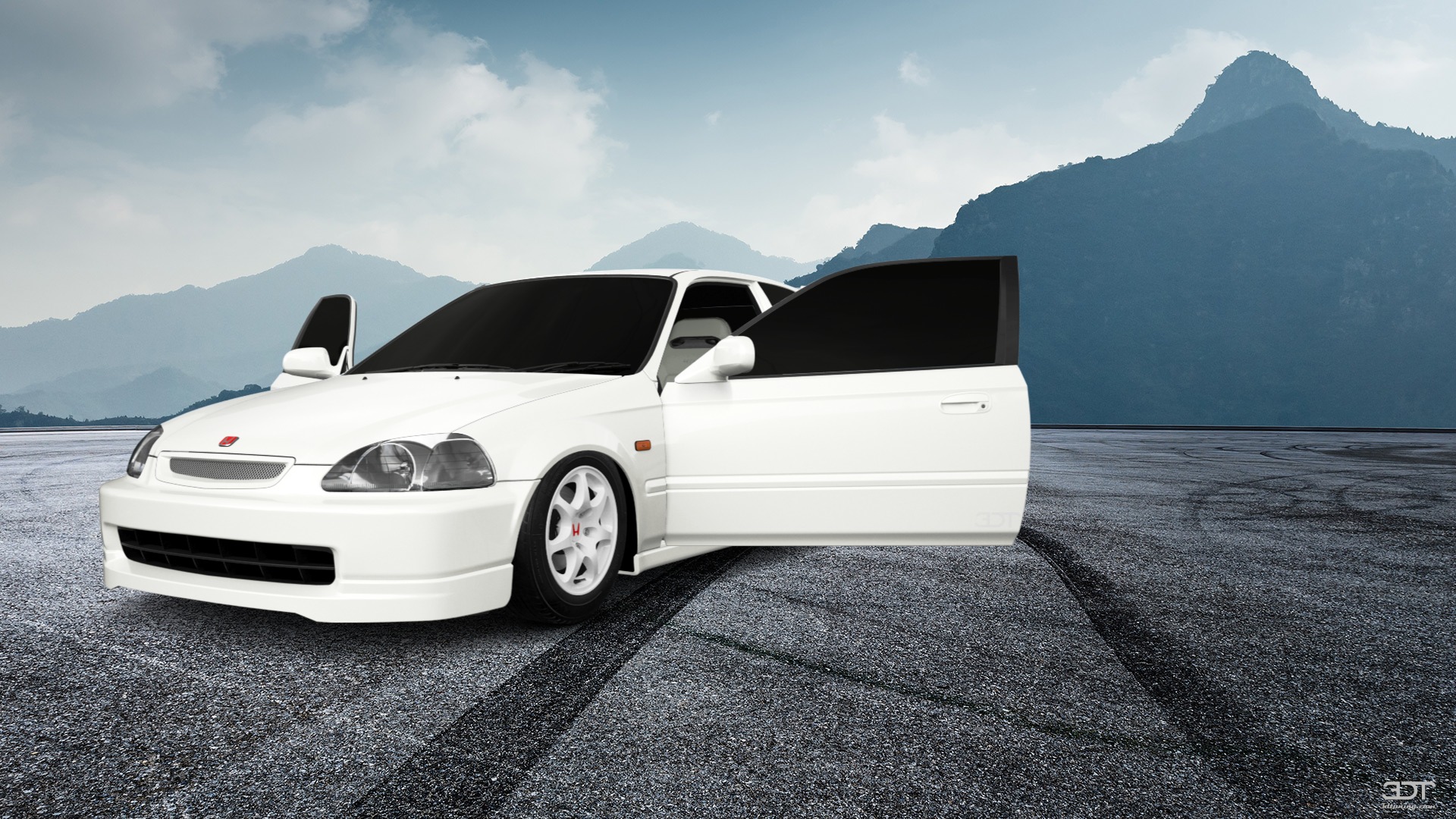 Honda Civic 3 Door Hatchback 1997 tuning