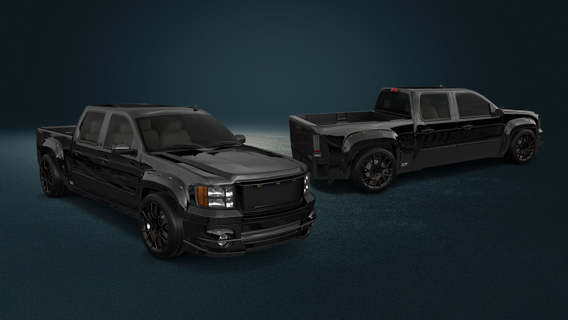 GMC Sierra 1500 Crew Cab 5.8 ft box 4 Door pickup truck 2007