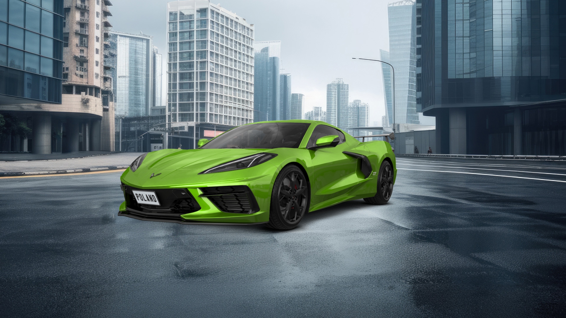 Chevrolet Corvette 2 door targa top 2020 tuning