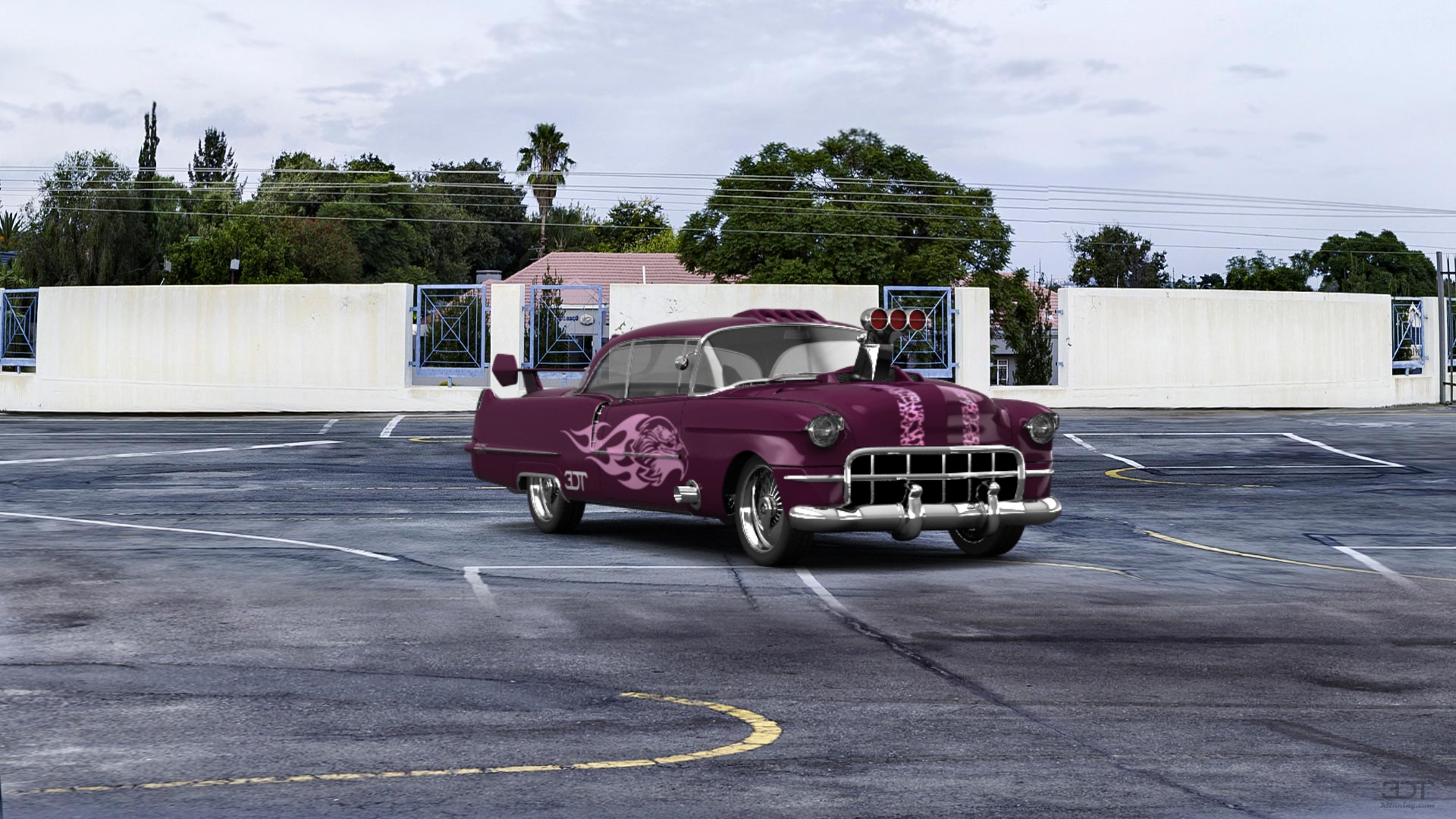 Cadillac De Ville Coupe 1956