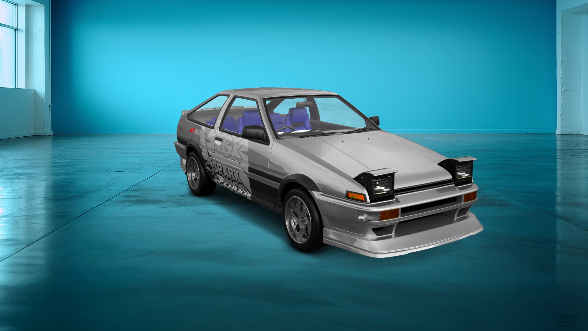 Toyota AE86 3 Door Hatchback 1985 tuning