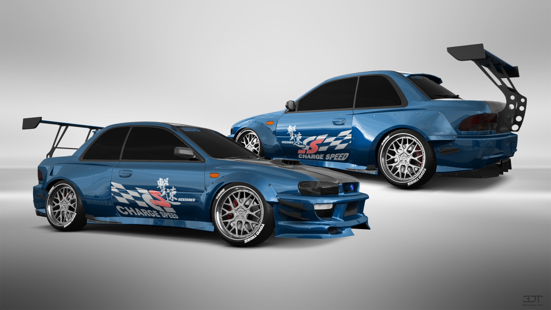 Subaru Impreza WRX STI 22B 2 Door Coupe 2000 tuning