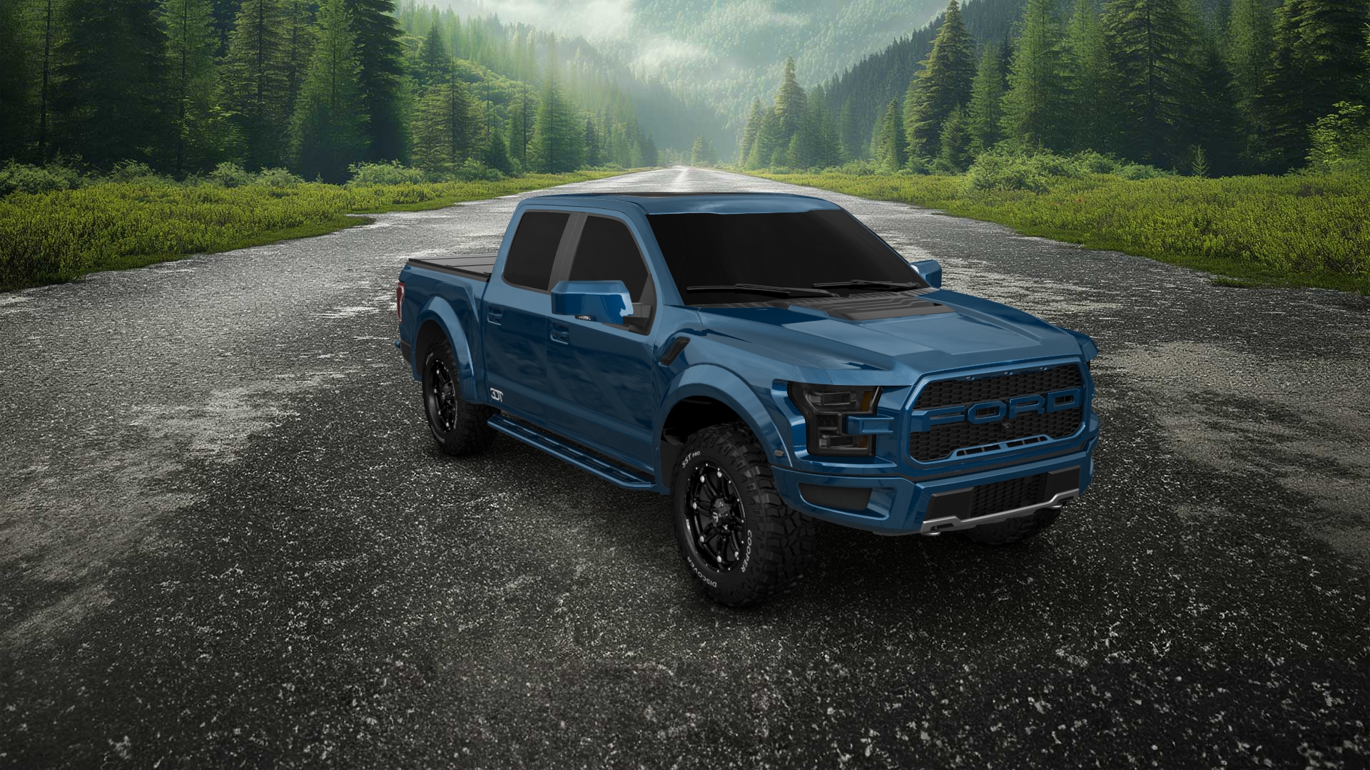 Ford F-150 Raptor 4 Door pickup truck 2017