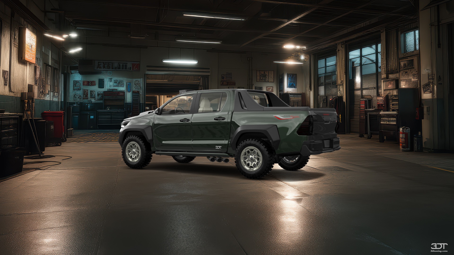 Toyota Hilux Double Cab 4 Door pickup truck 2015 tuning